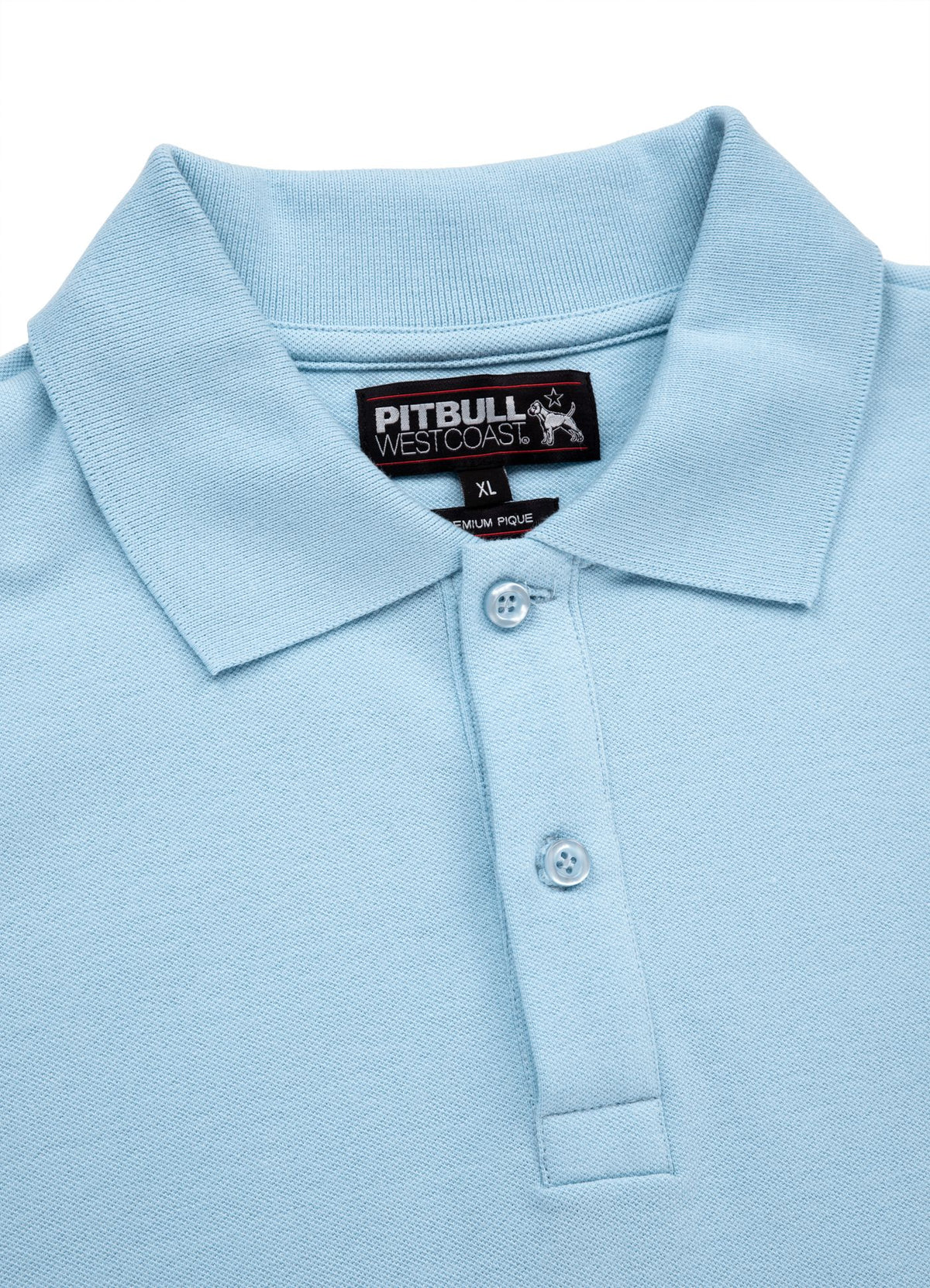 Men&#39;s Polo shirt Pique Regular - Light blue