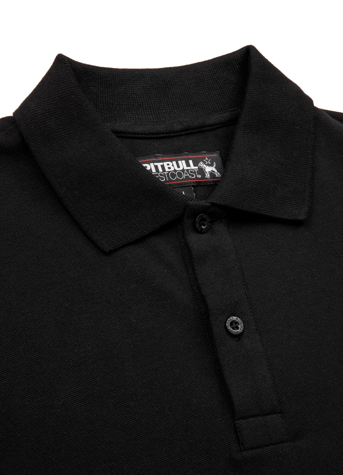 Men's Polo shirt Pique Regular - Black