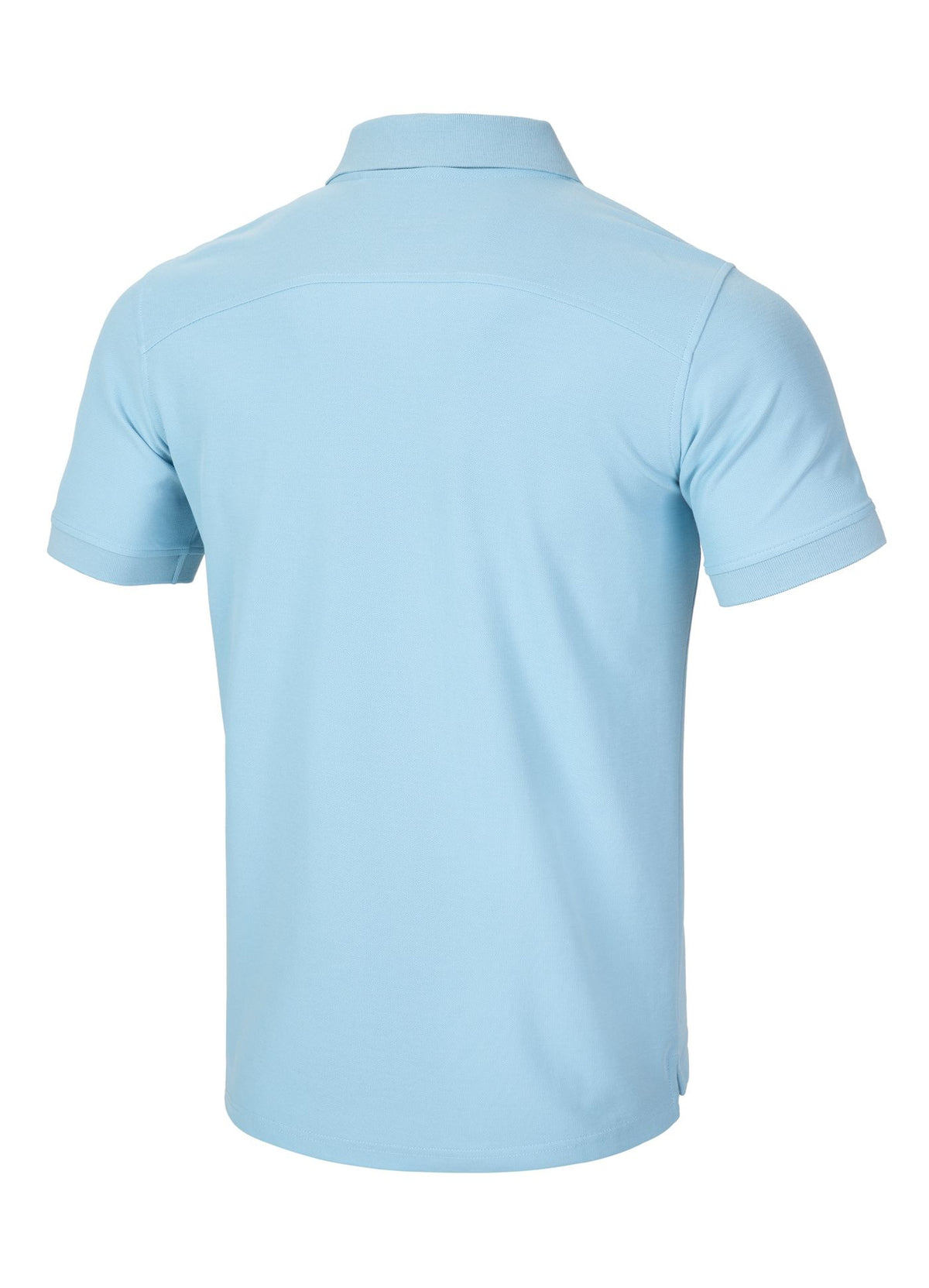 Men's Polo shirt Pique Rockey - Light blue