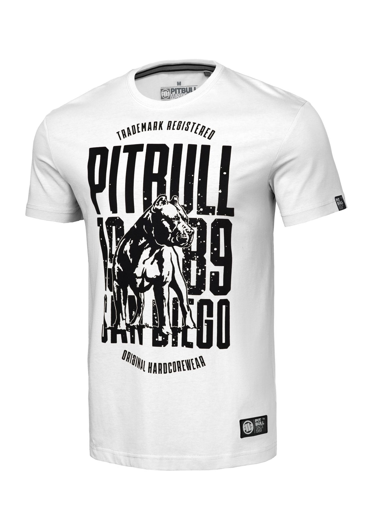 Men&#39;s T-Shirt SAN DIEGO DOG - White