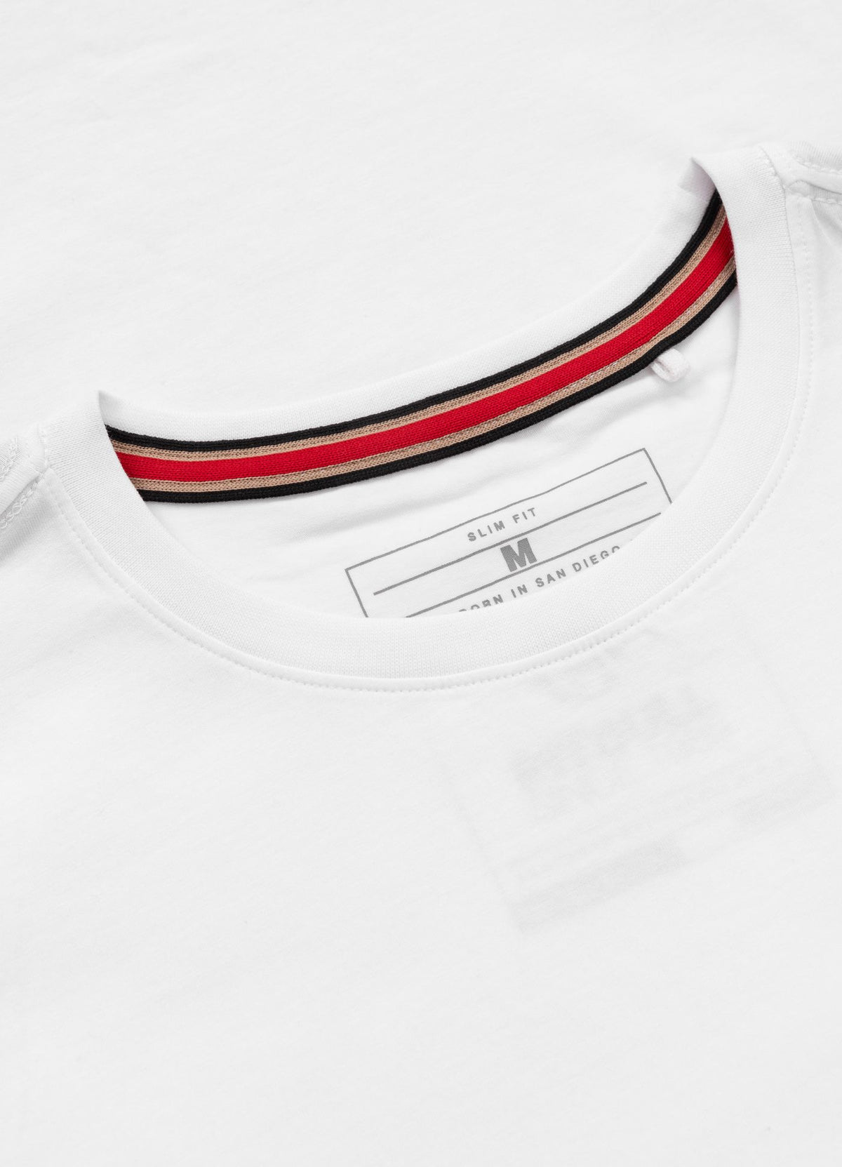 Men&#39;s T-Shirt Slim Fit NO LOGO - White