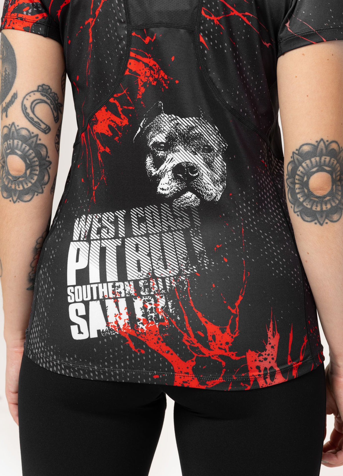 Women's sports shirt Mesh BLOOD DOG