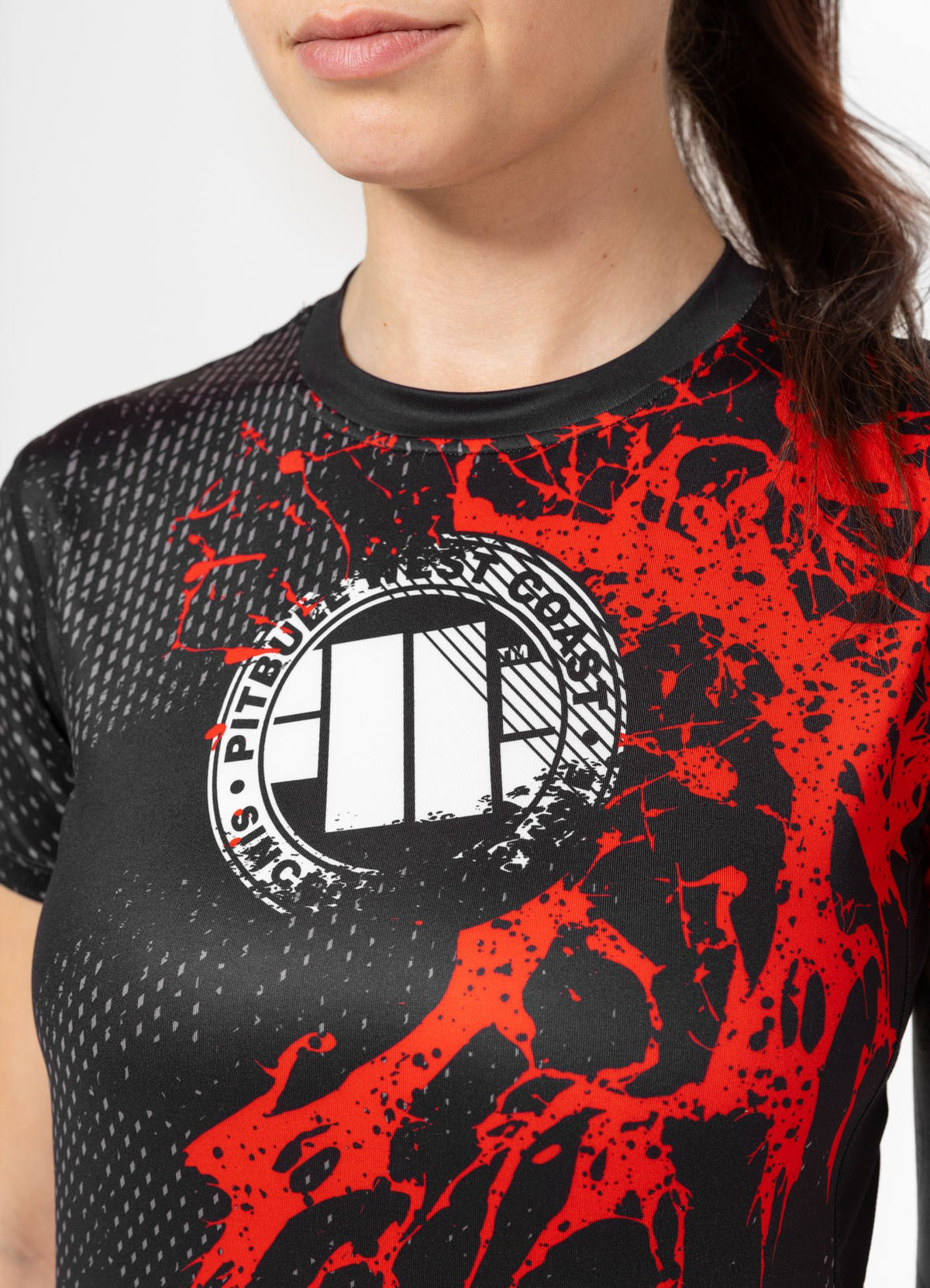 Women's sports shirt Mesh BLOOD DOG