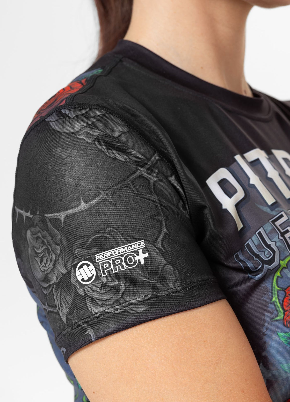 Women's sports shirt Mesh SANTA MUERTE