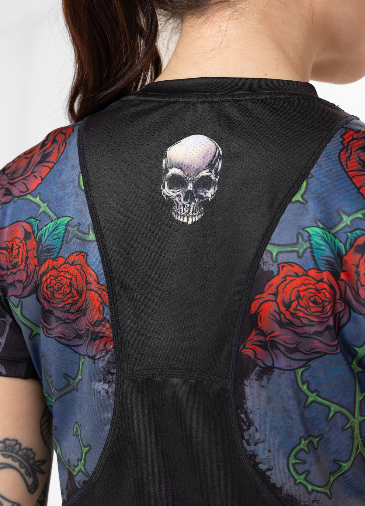 Women's sports shirt Mesh SANTA MUERTE