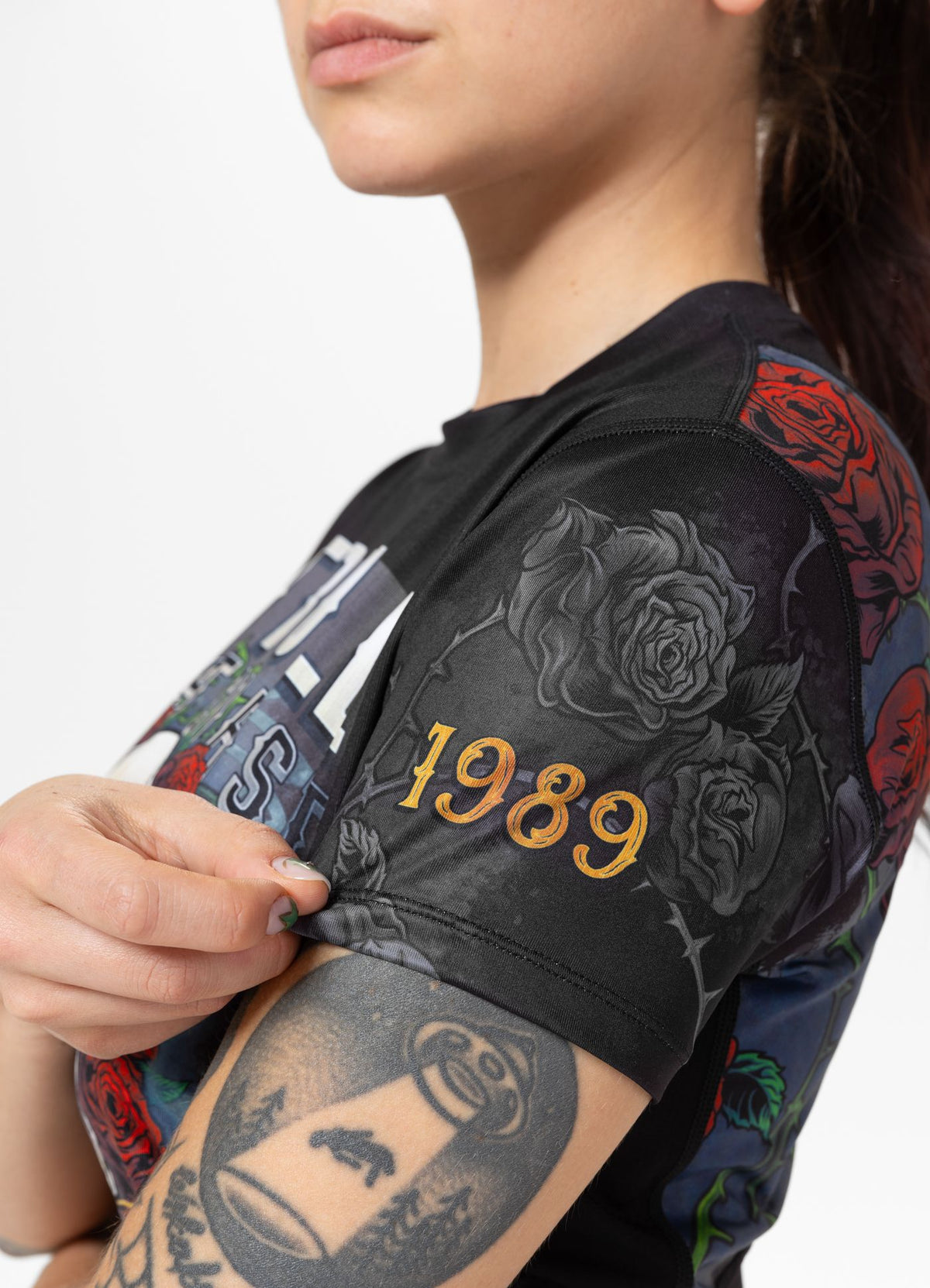 Women's sports shirt Mesh SANTA MUERTE