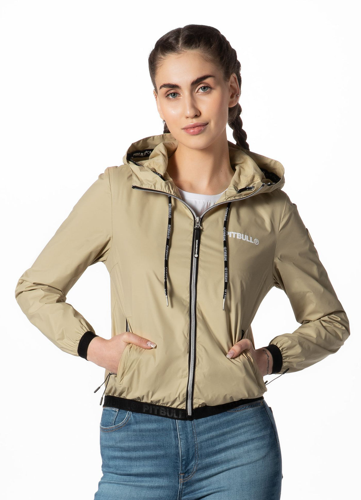 Women&#39;s transitional hooded jacket Dahlia II