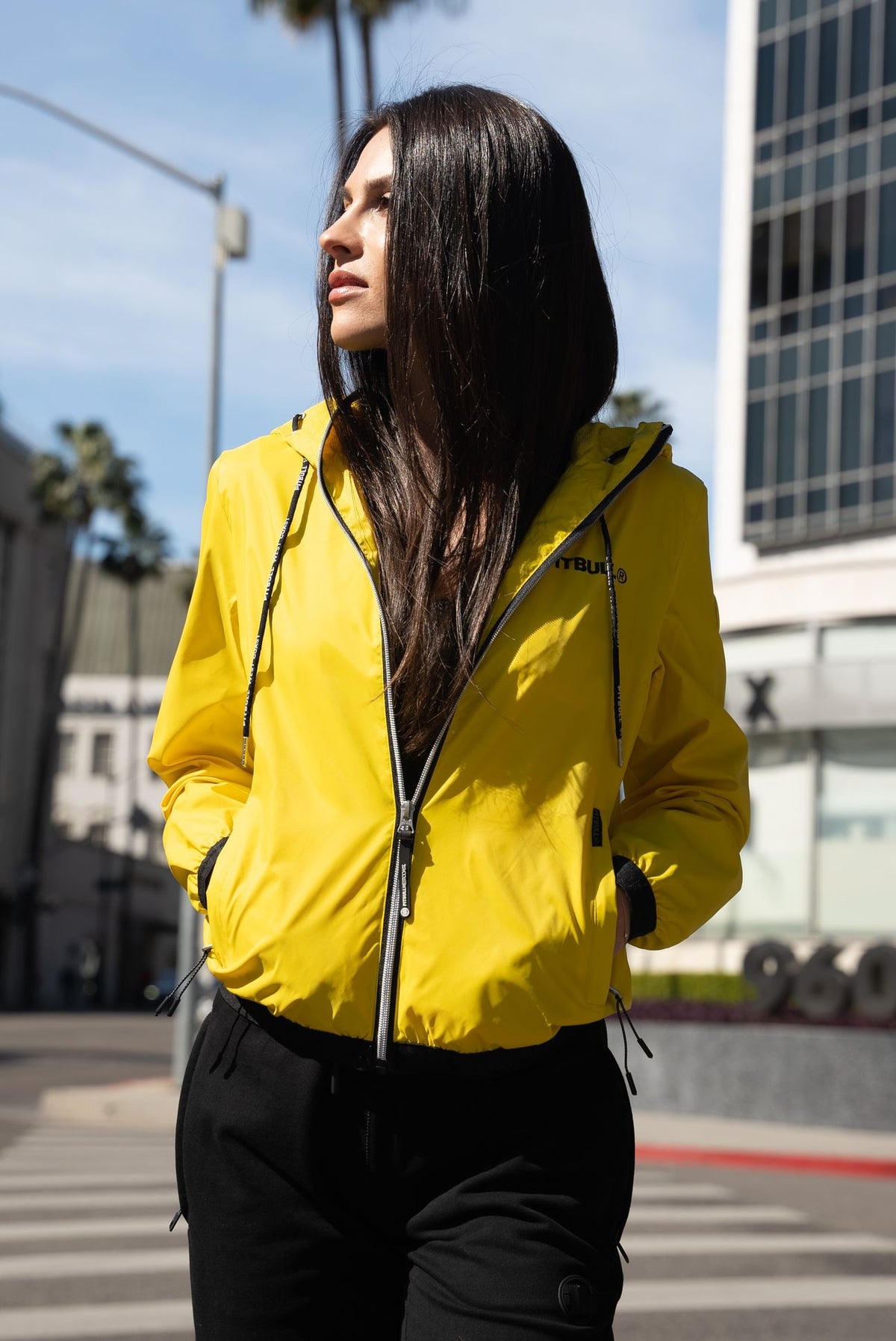 Women&#39;s transitional hooded jacket Dahlia