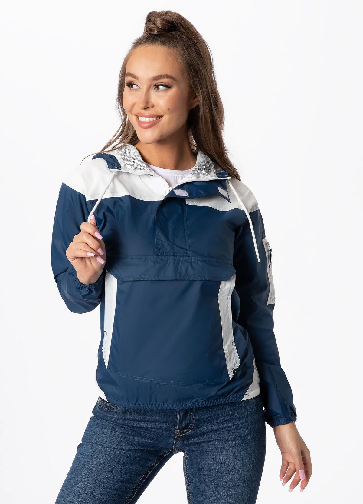 Women&#39;s kangaroo hooded jacket Terella