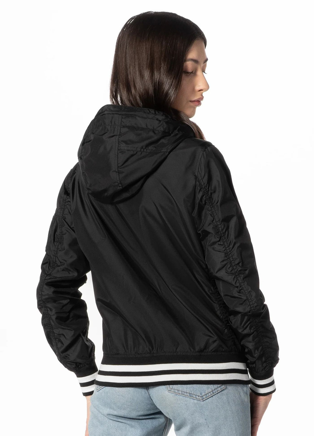 Women&#39;s transitional hooded jacket Overpark