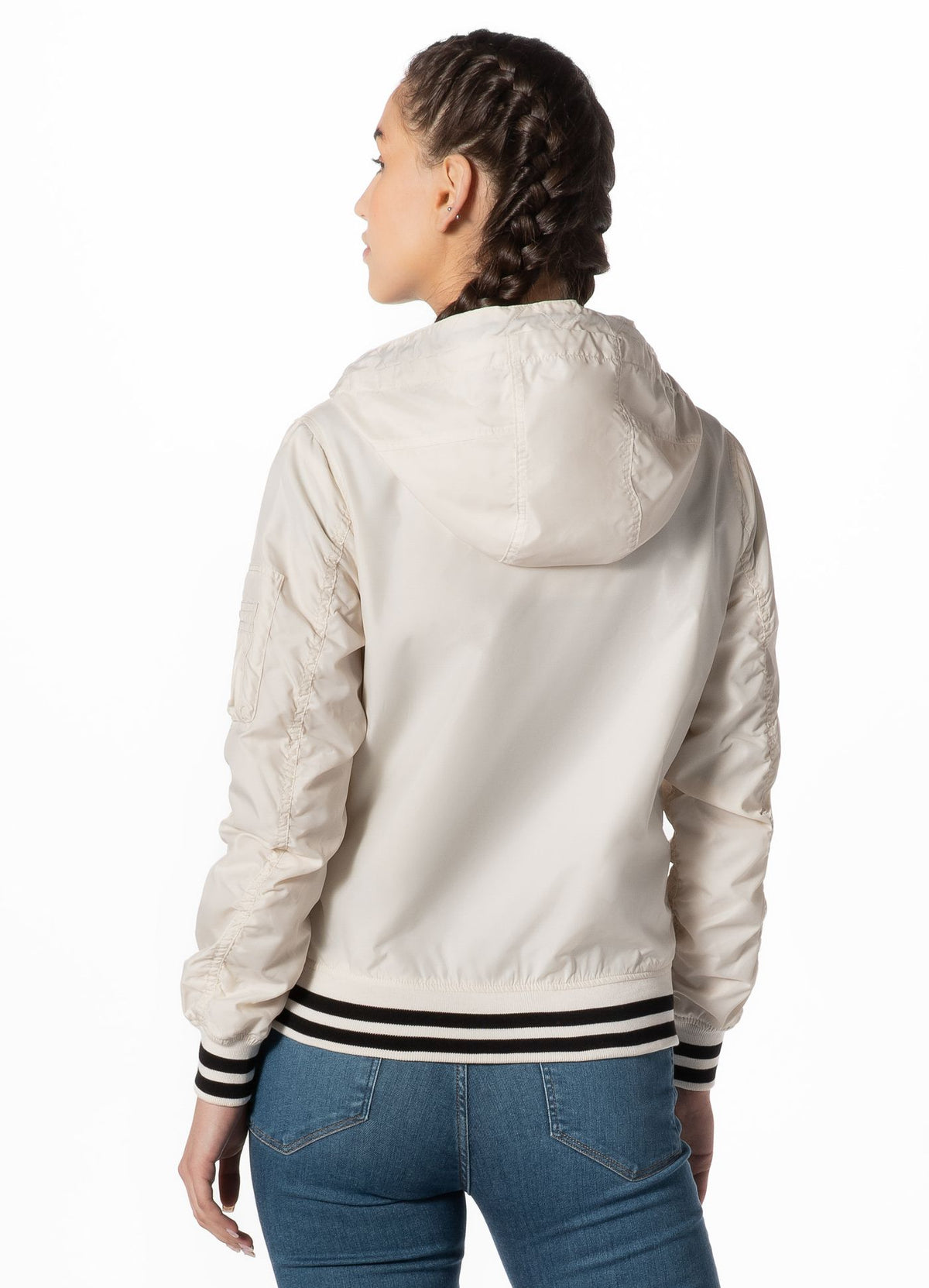 Women&#39;s transitional hooded jacket Overpark