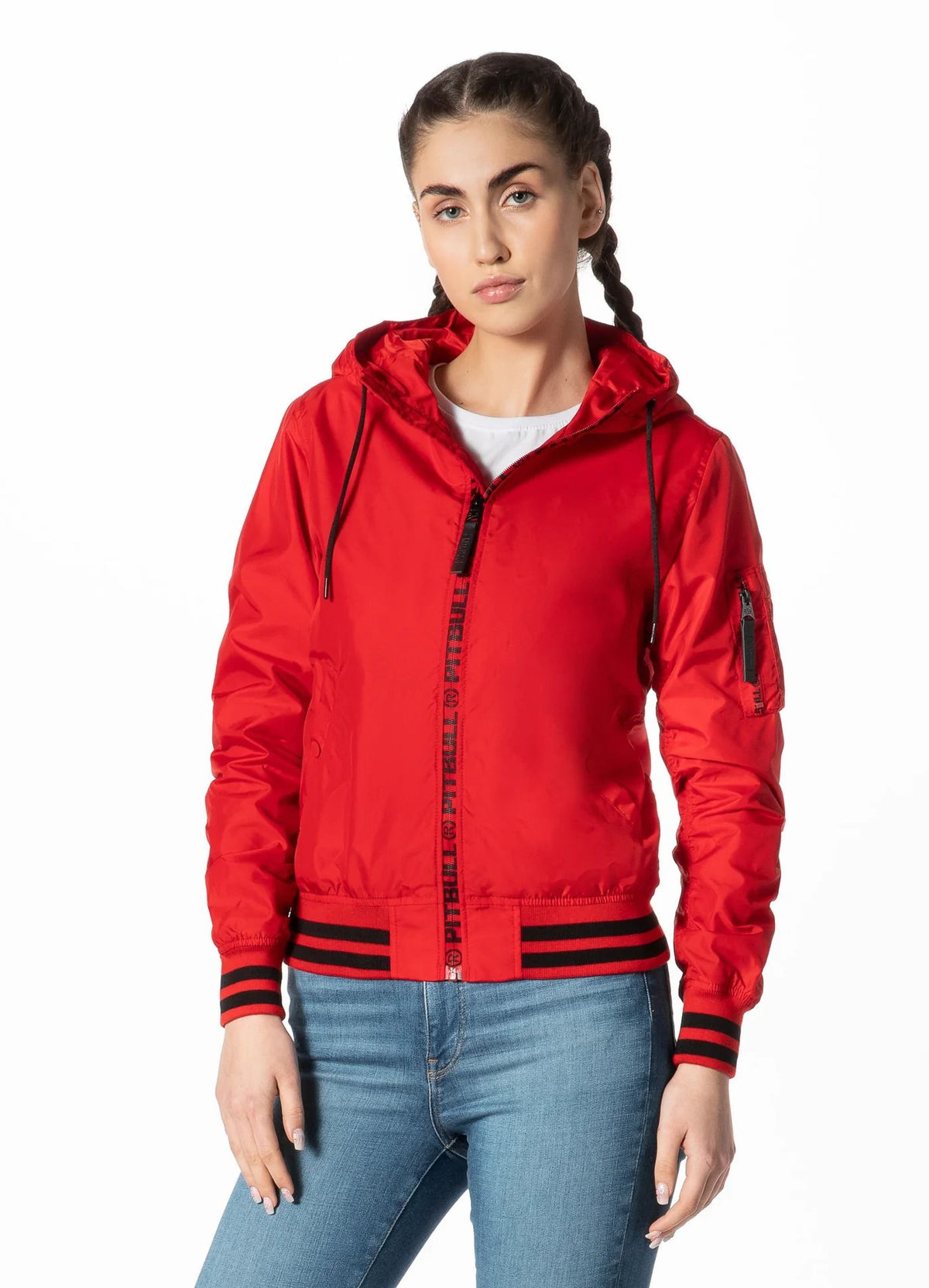 Women&#39;s transitional hooded jacket Overpark