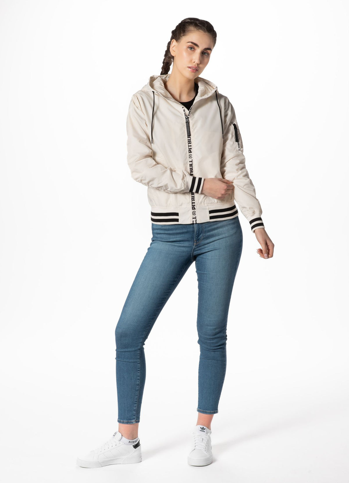 Women&#39;s transitional hooded jacket Overpark