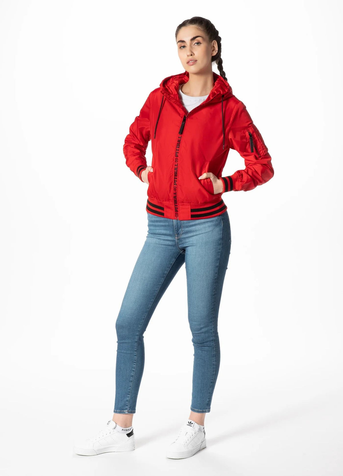 Women&#39;s transitional hooded jacket Overpark