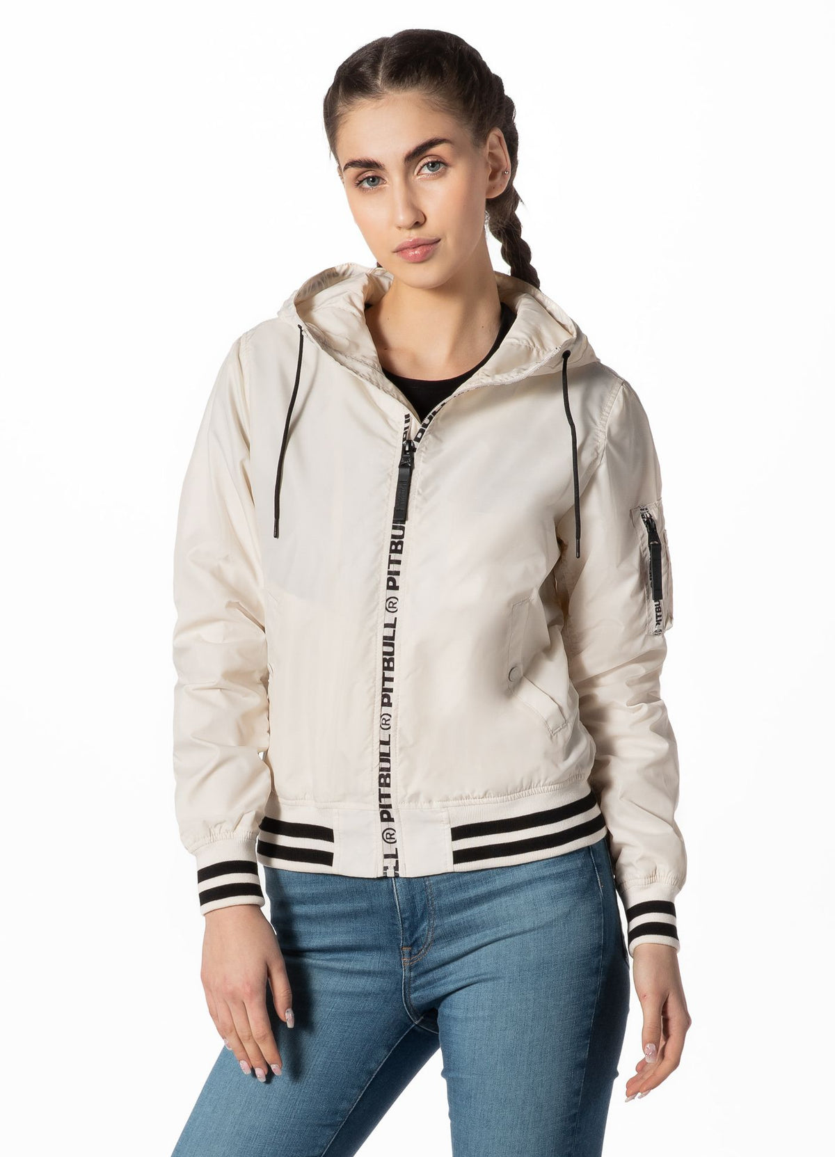 Women&#39;s transitional hooded jacket Overpark