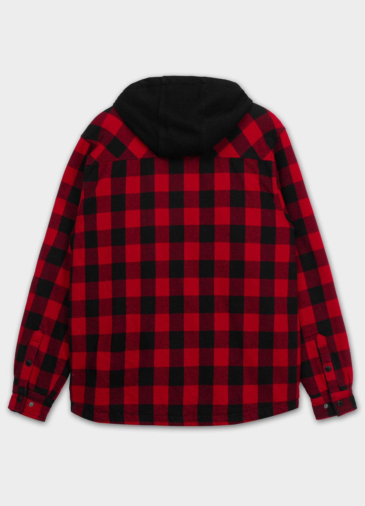 Hooded Padded Flannel Shirt Pioneer