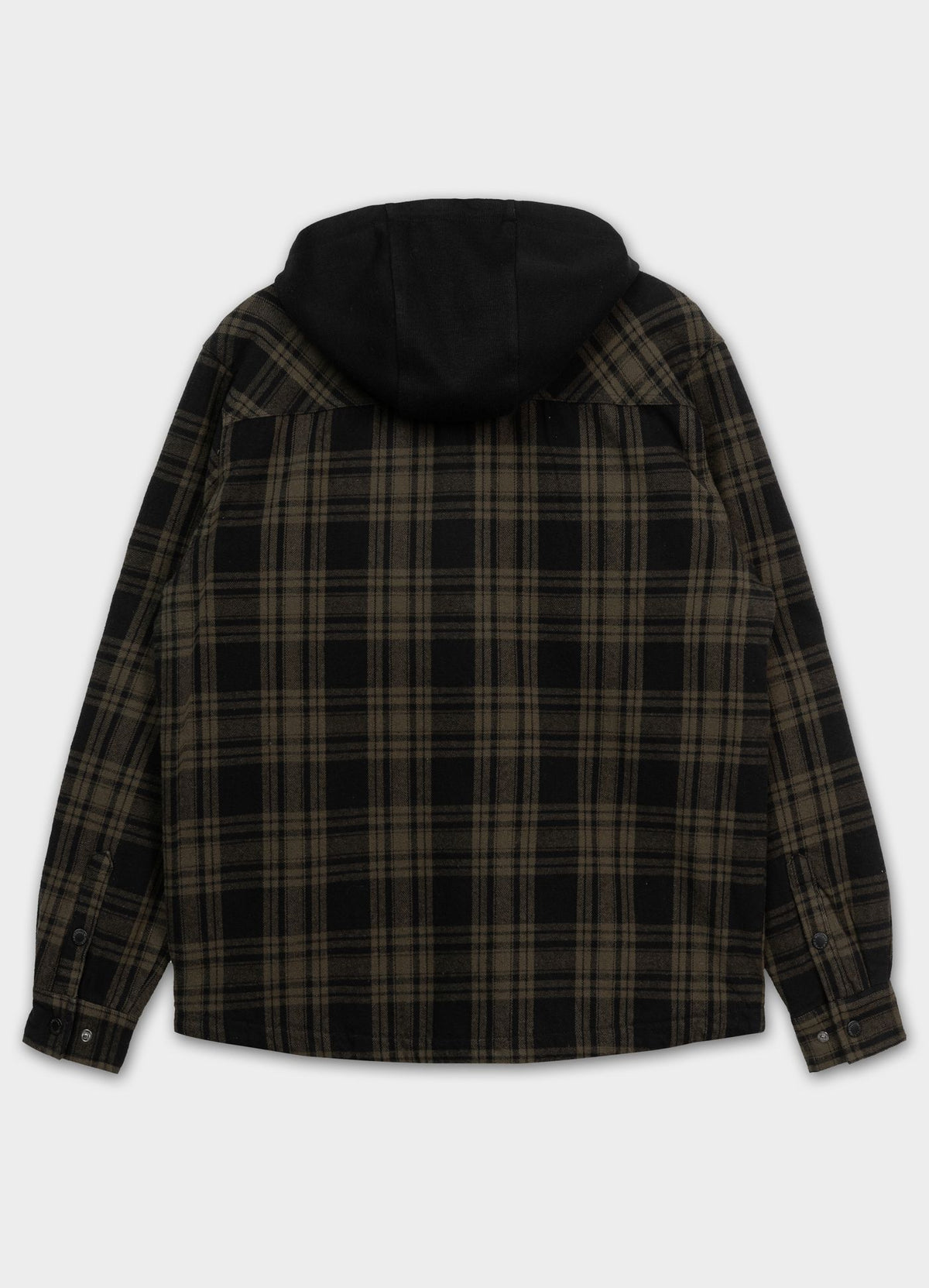 Hooded Padded Flannel Shirt Pioneer