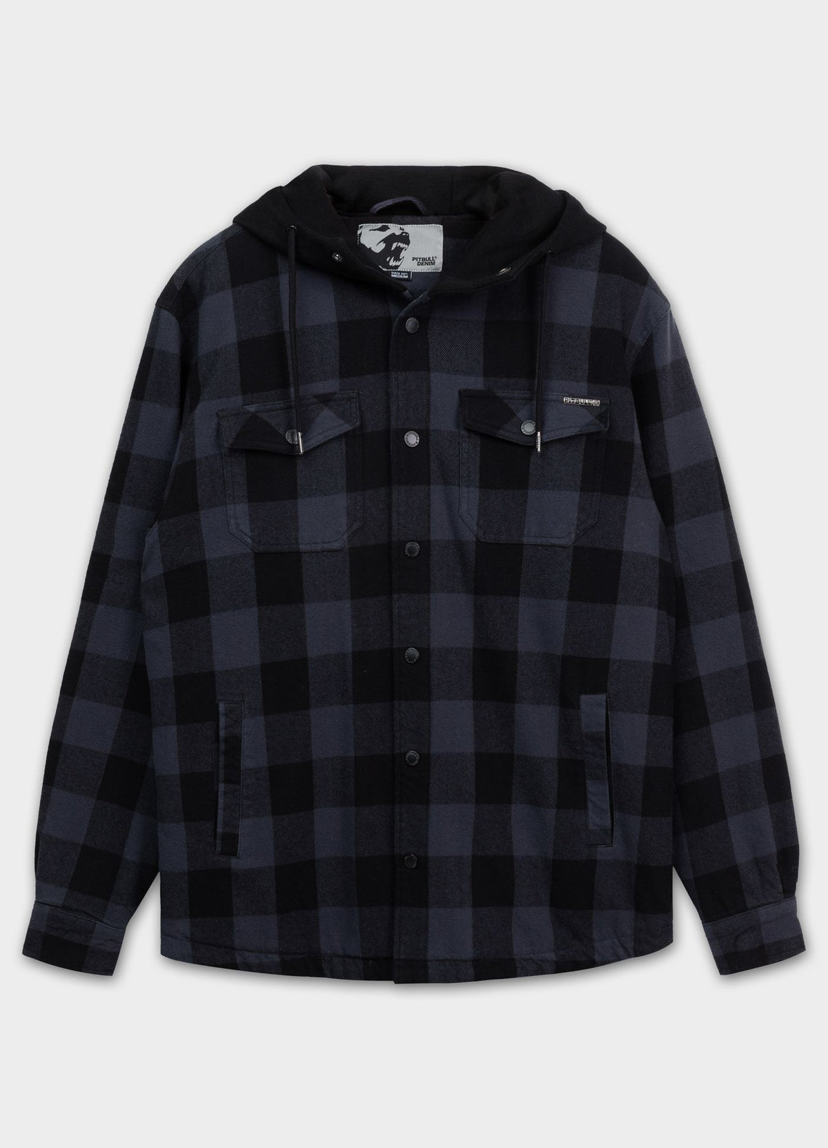 Hooded Padded Flannel Shirt Pioneer