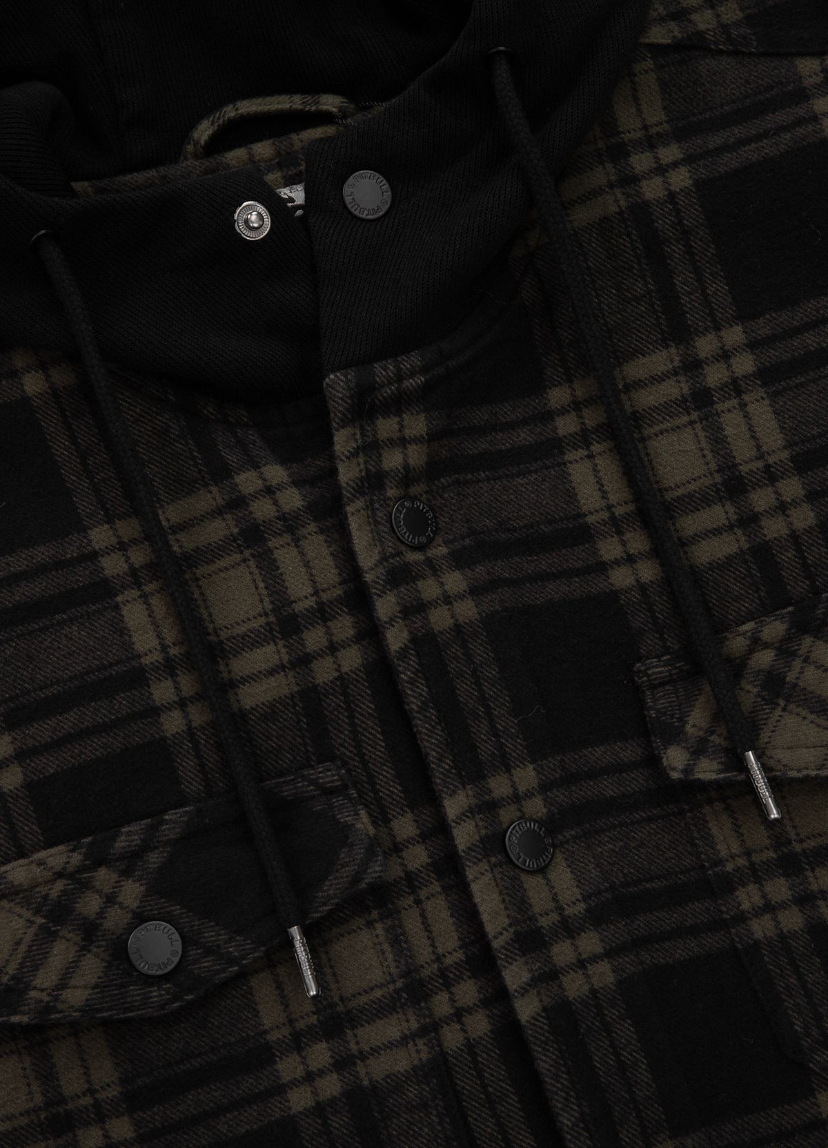 Hooded Padded Flannel Shirt Pioneer