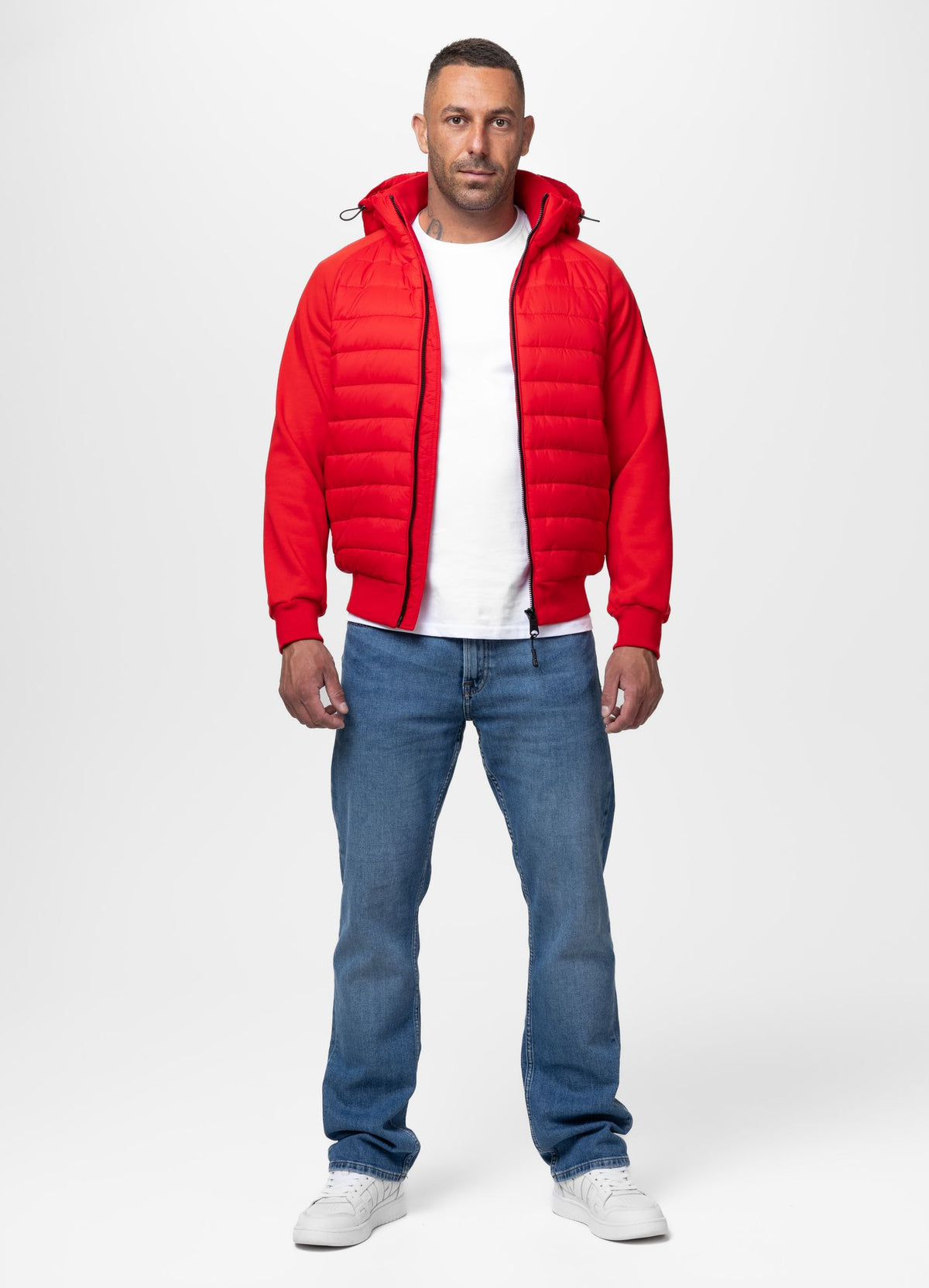 PALOMAR Hybrid hooded jacket