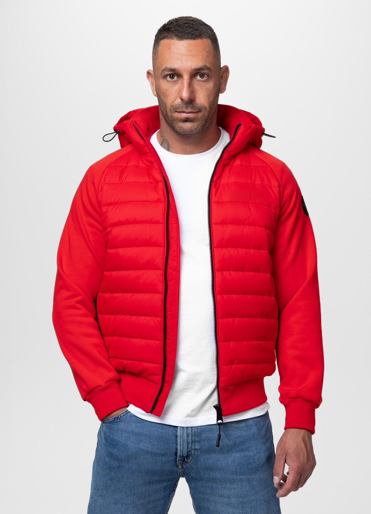 PALOMAR Hybrid hooded jacket