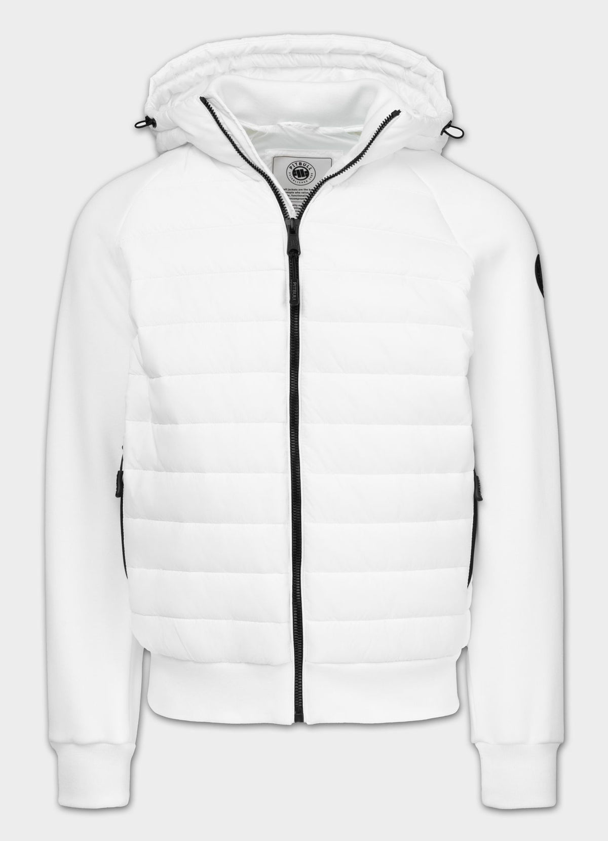 PALOMAR Hybrid transitional hooded jacket