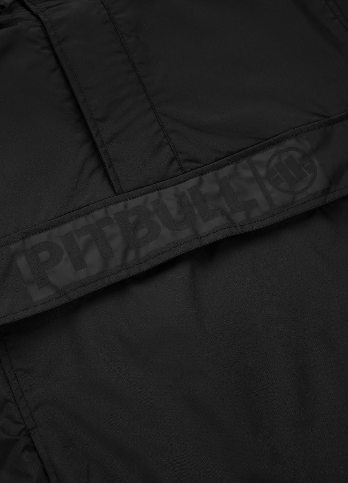 Men&#39;s Kangaroo hooded jacket Loring - Black