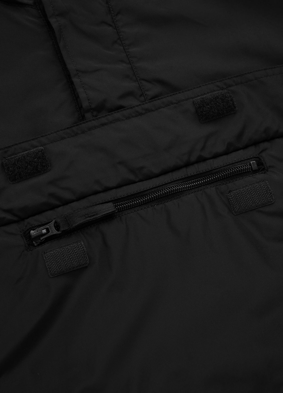 Men&#39;s Kangaroo hooded jacket Loring - Black