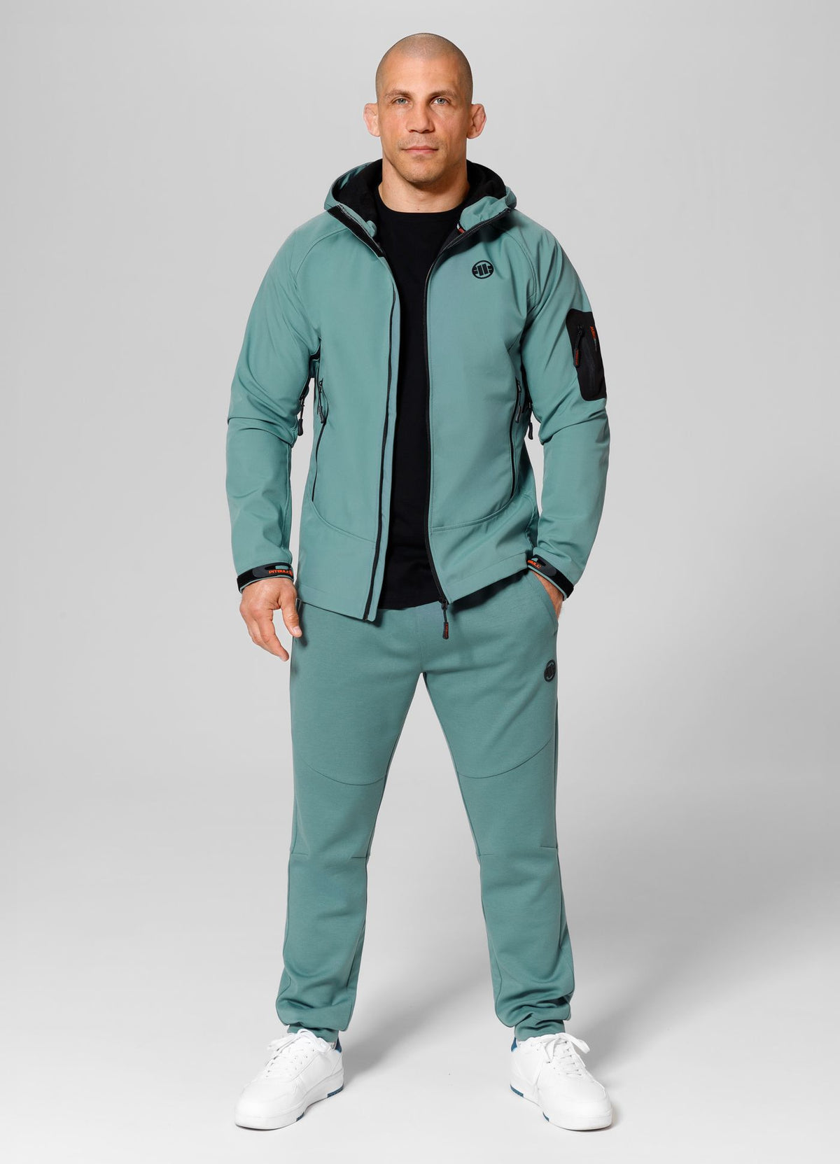 Men&#39;s hooded Softshell jacket Airfield