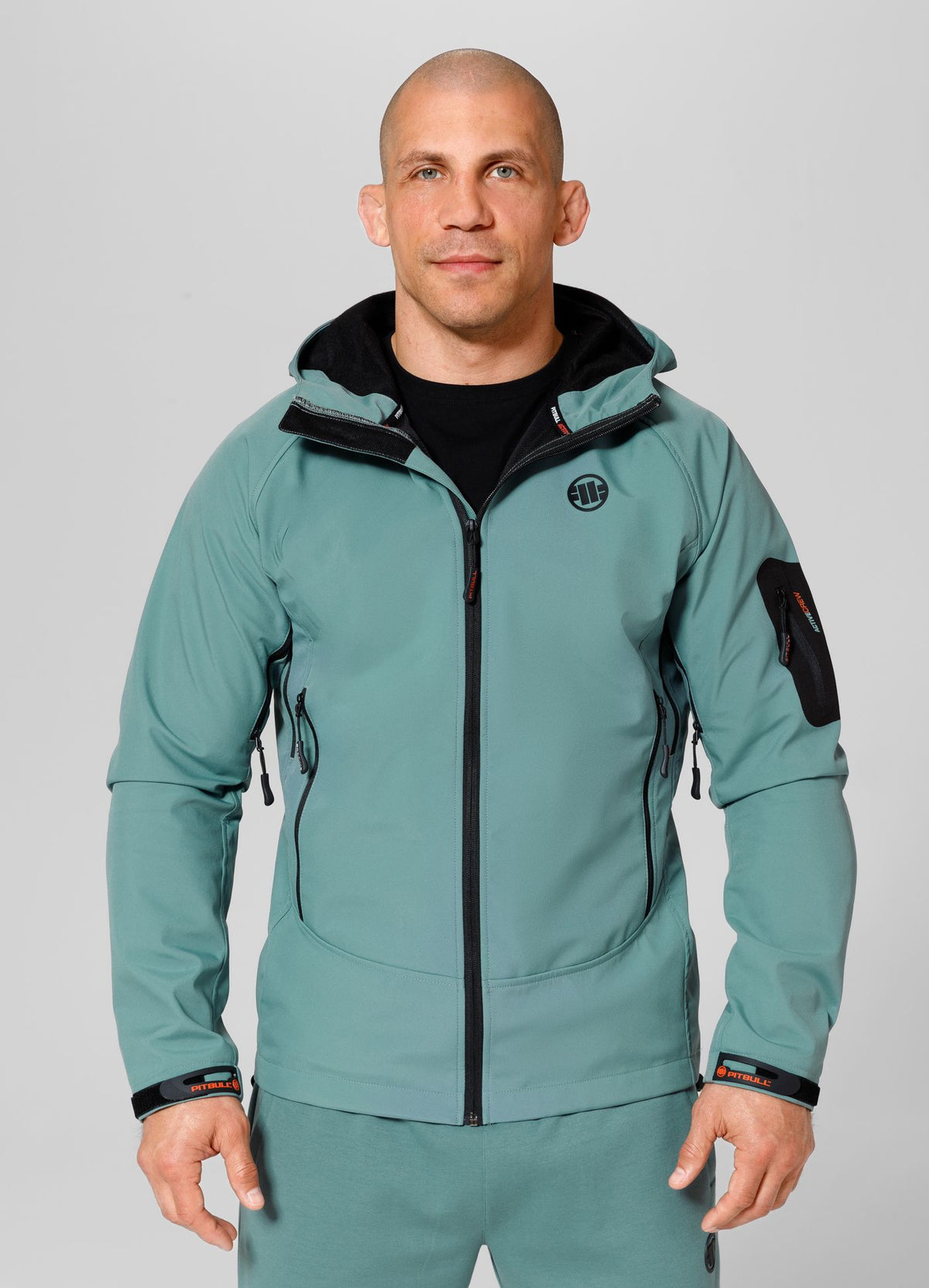 Men&#39;s hooded Softshell jacket Airfield