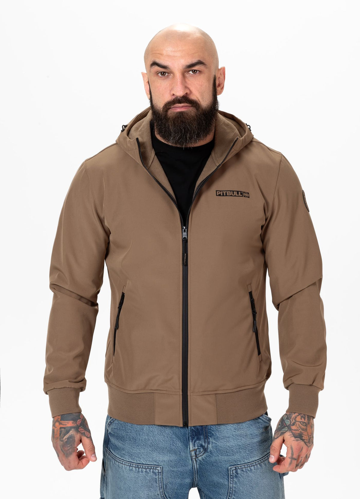 Men&#39;s hooded Softshell jacket Midway II