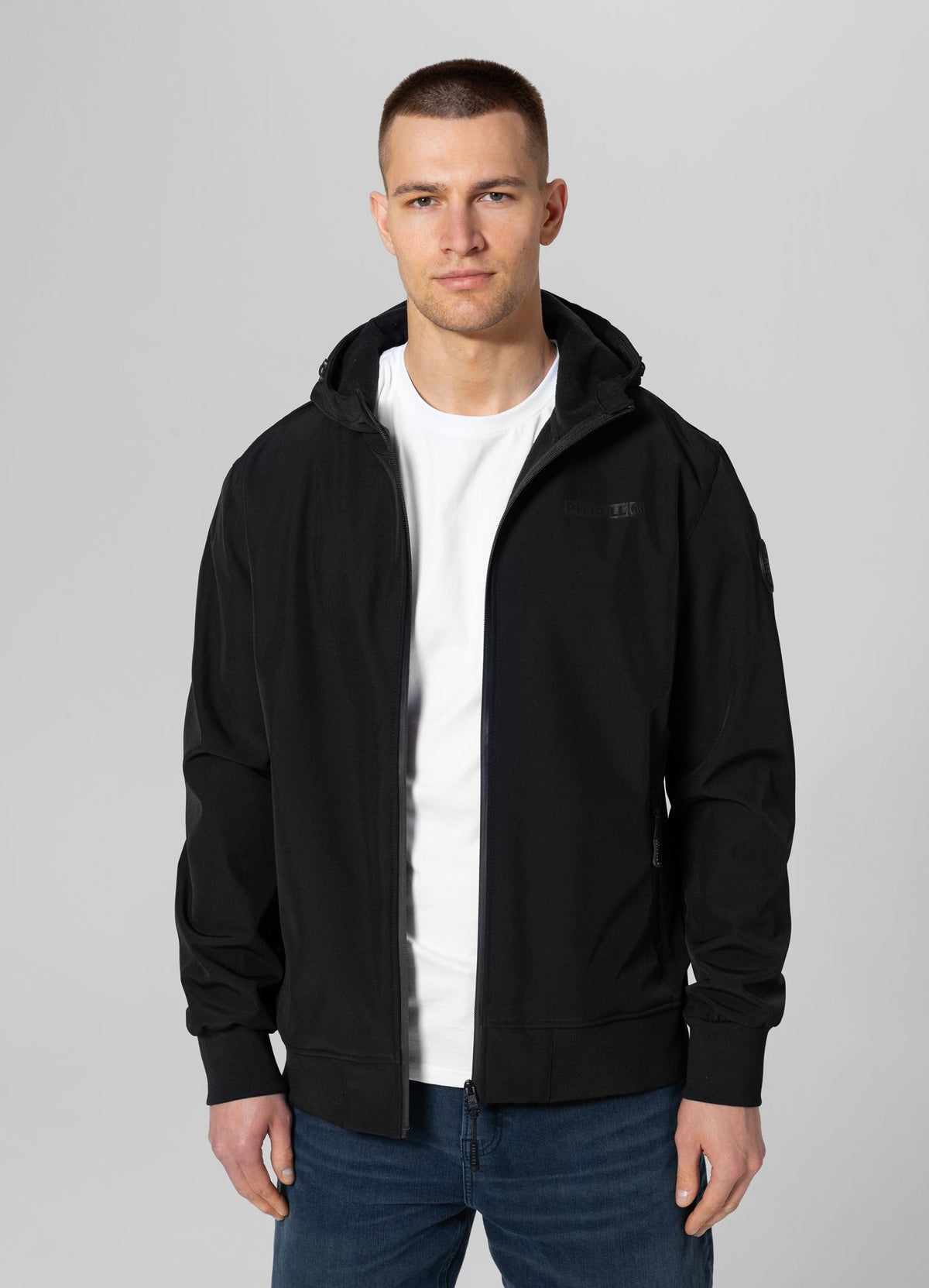 Men&#39;s hooded Softshell jacket Midway II