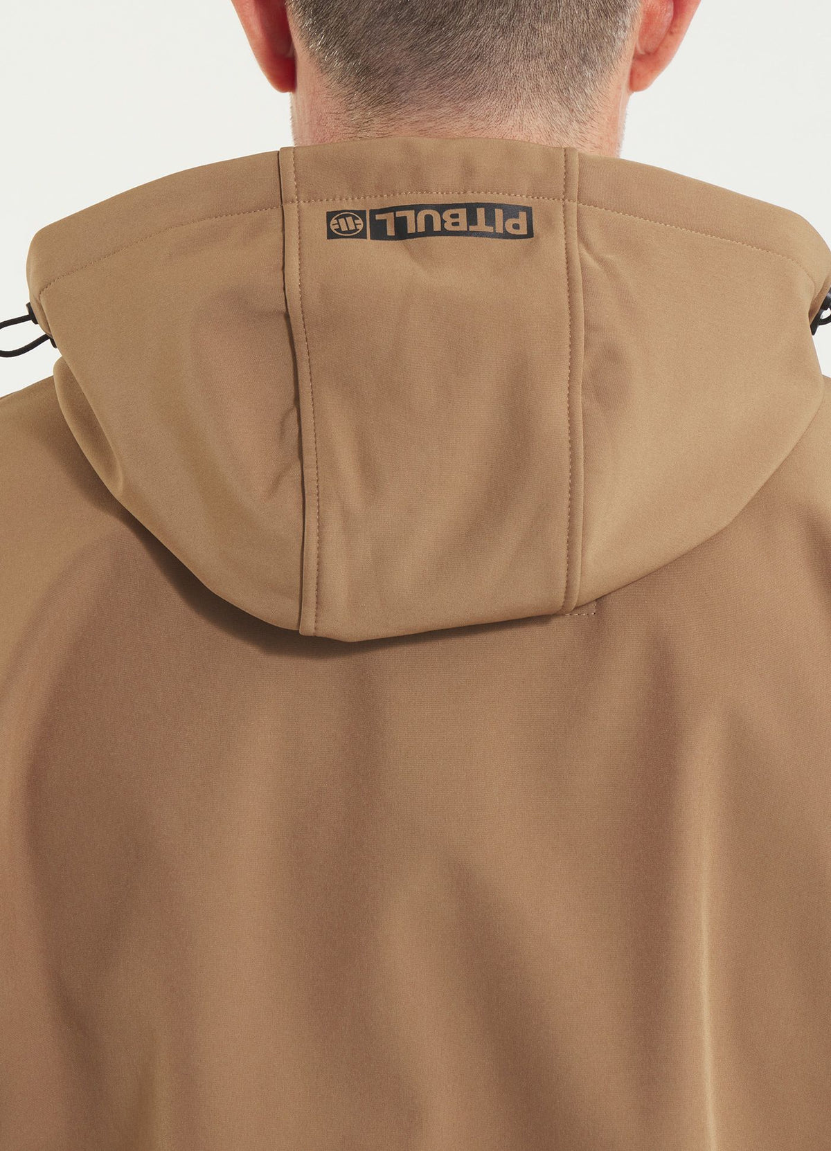 Men&#39;s hooded Softshell jacket Midway II - Coyote brown