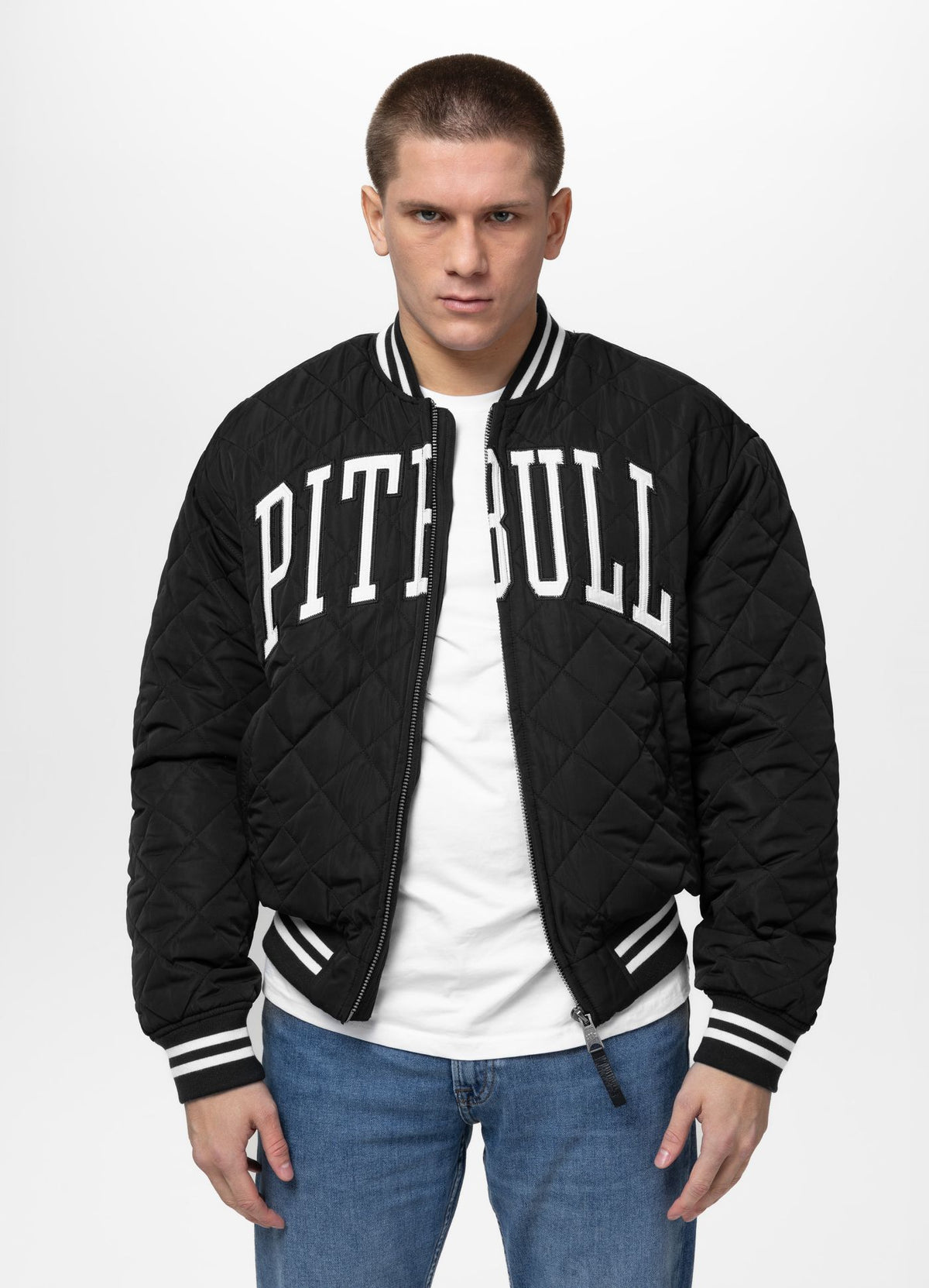 Quilted transitional baseball jacket JUPITER