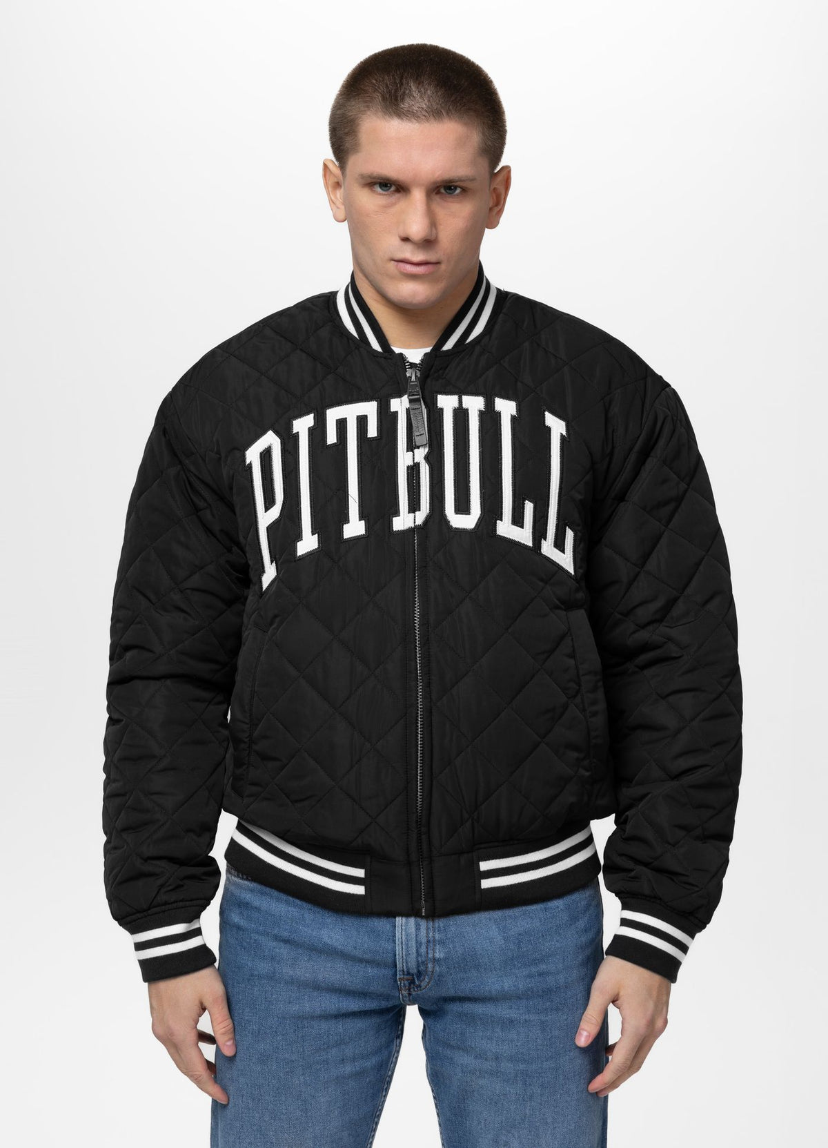 Quilted transitional baseball jacket JUPITER