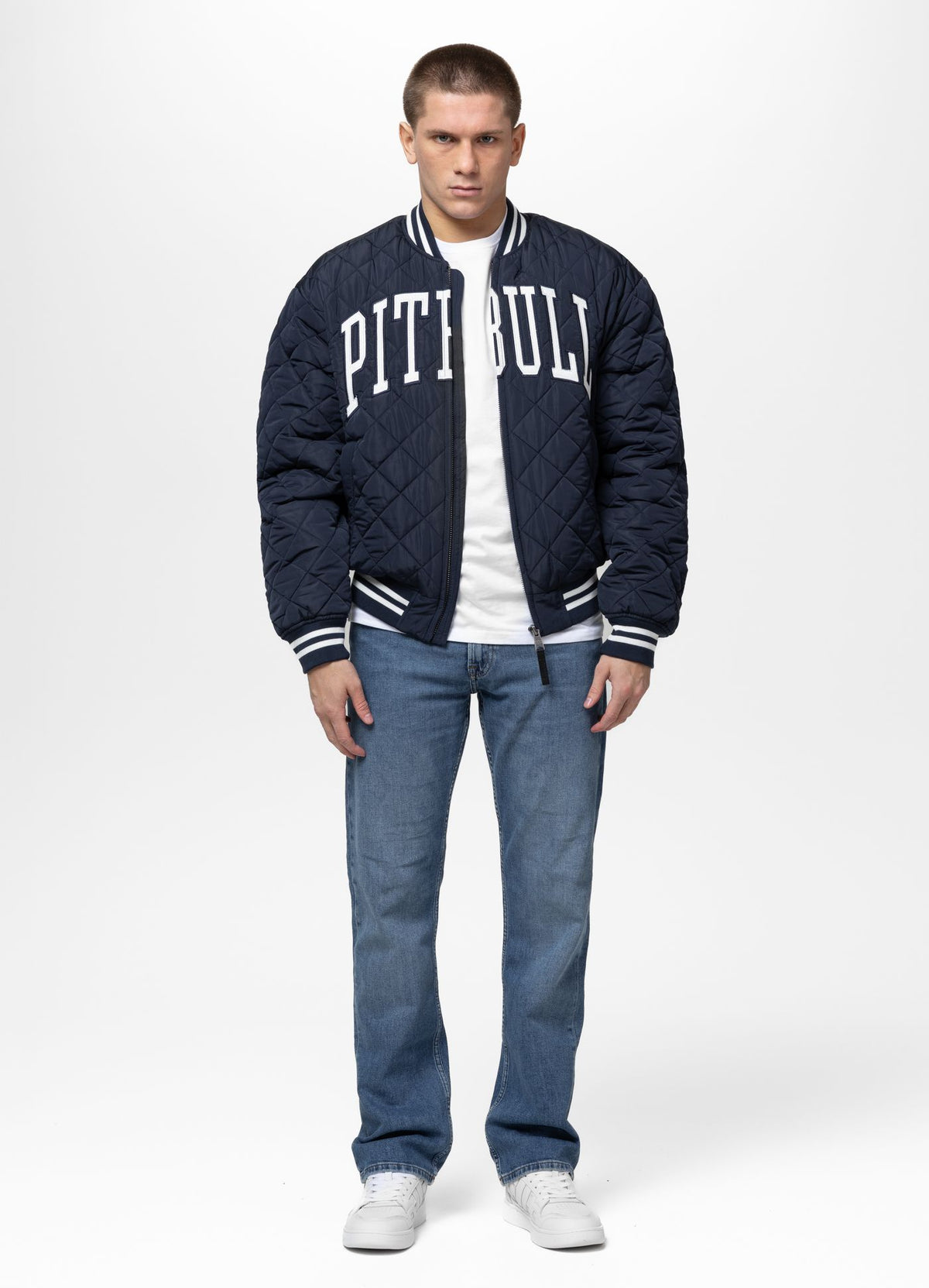 Quilted transitional baseball jacket JUPITER