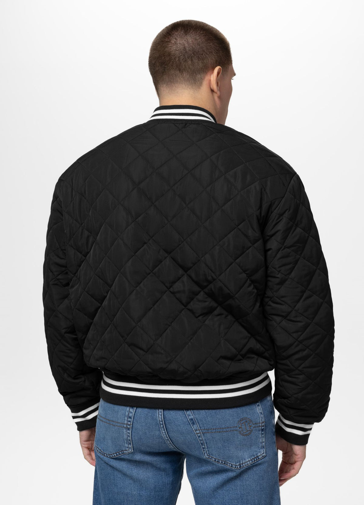 Quilted transitional baseball jacket JUPITER