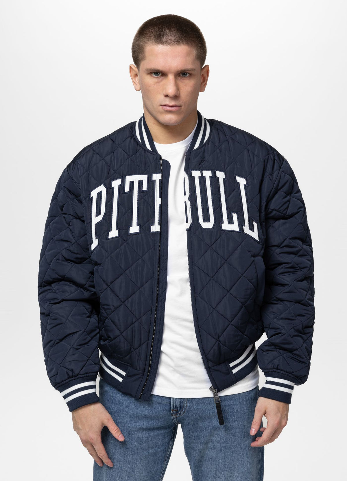 Quilted transitional baseball jacket JUPITER