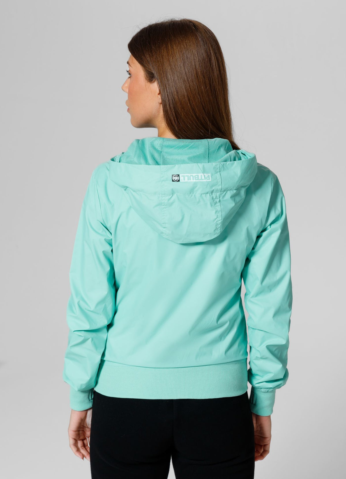 Women&#39;s transitional hooded jacket Aaricia Logo