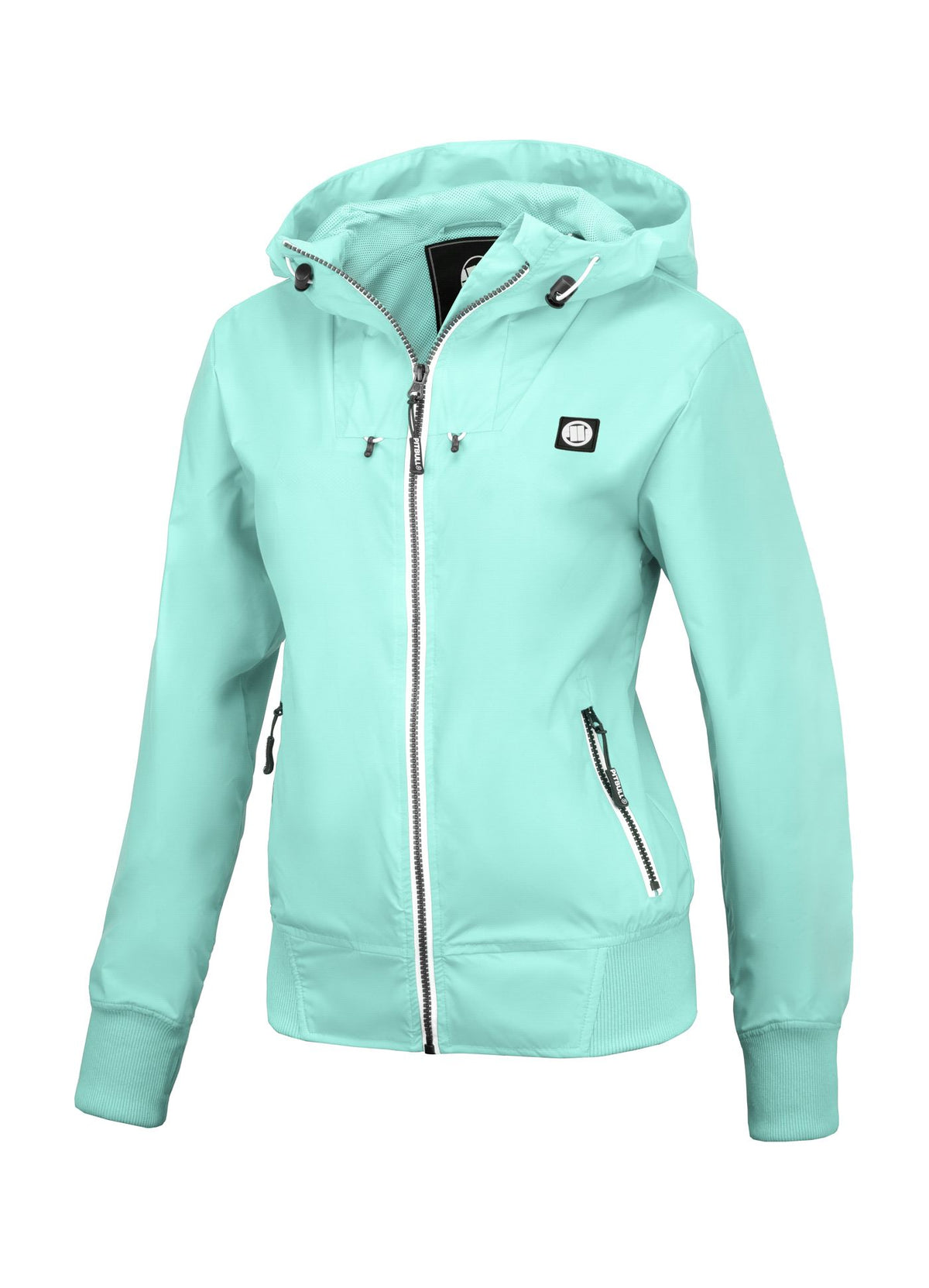 Women&#39;s transitional hooded jacket Aaricia Logo