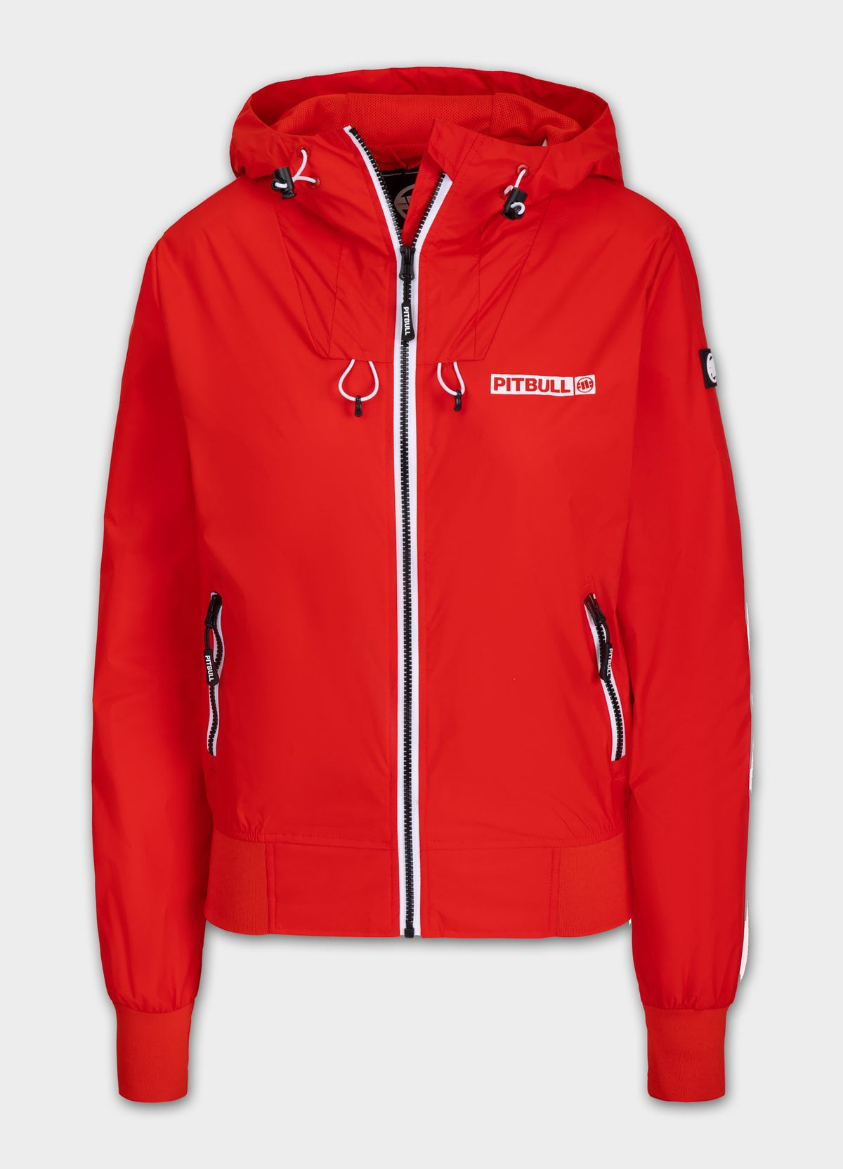 Women&#39;s hooded jacket Aaricia Hilltop - Flame red