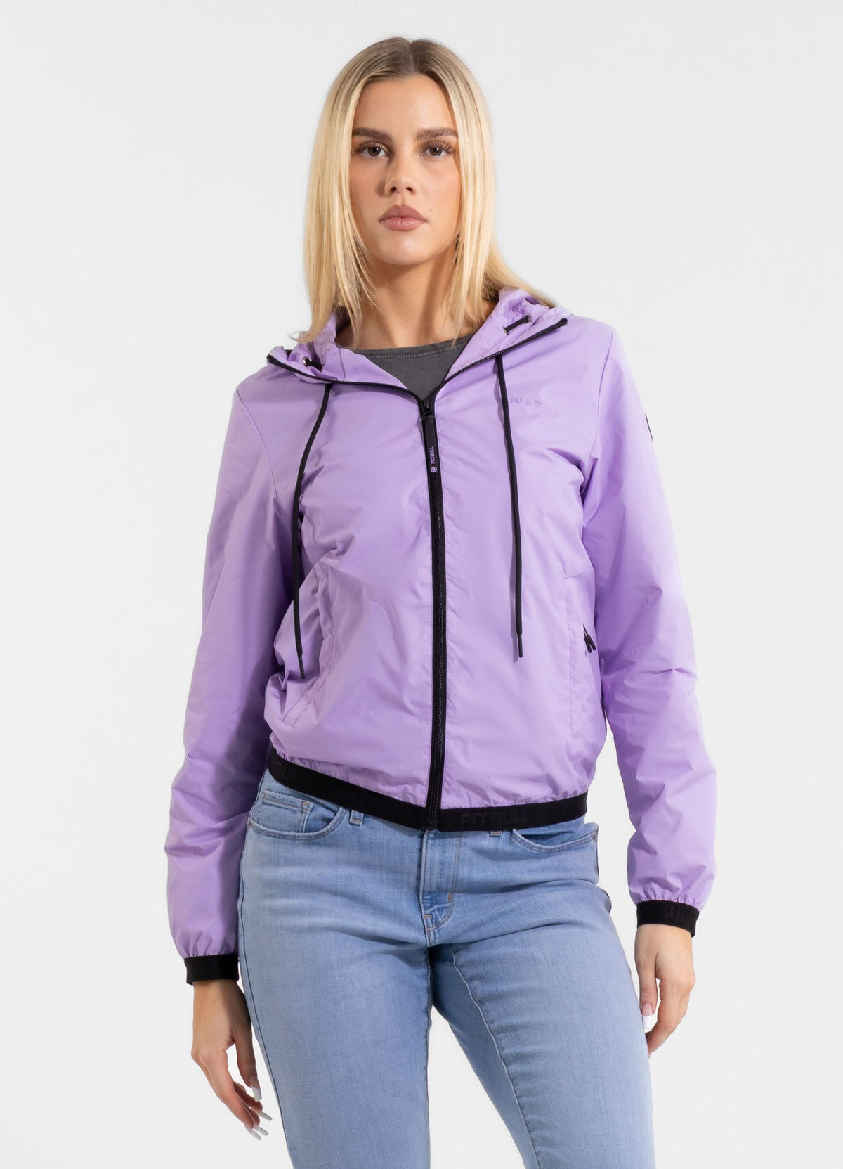 Women&#39;s hooded jacket PRIMOSA - Lilac