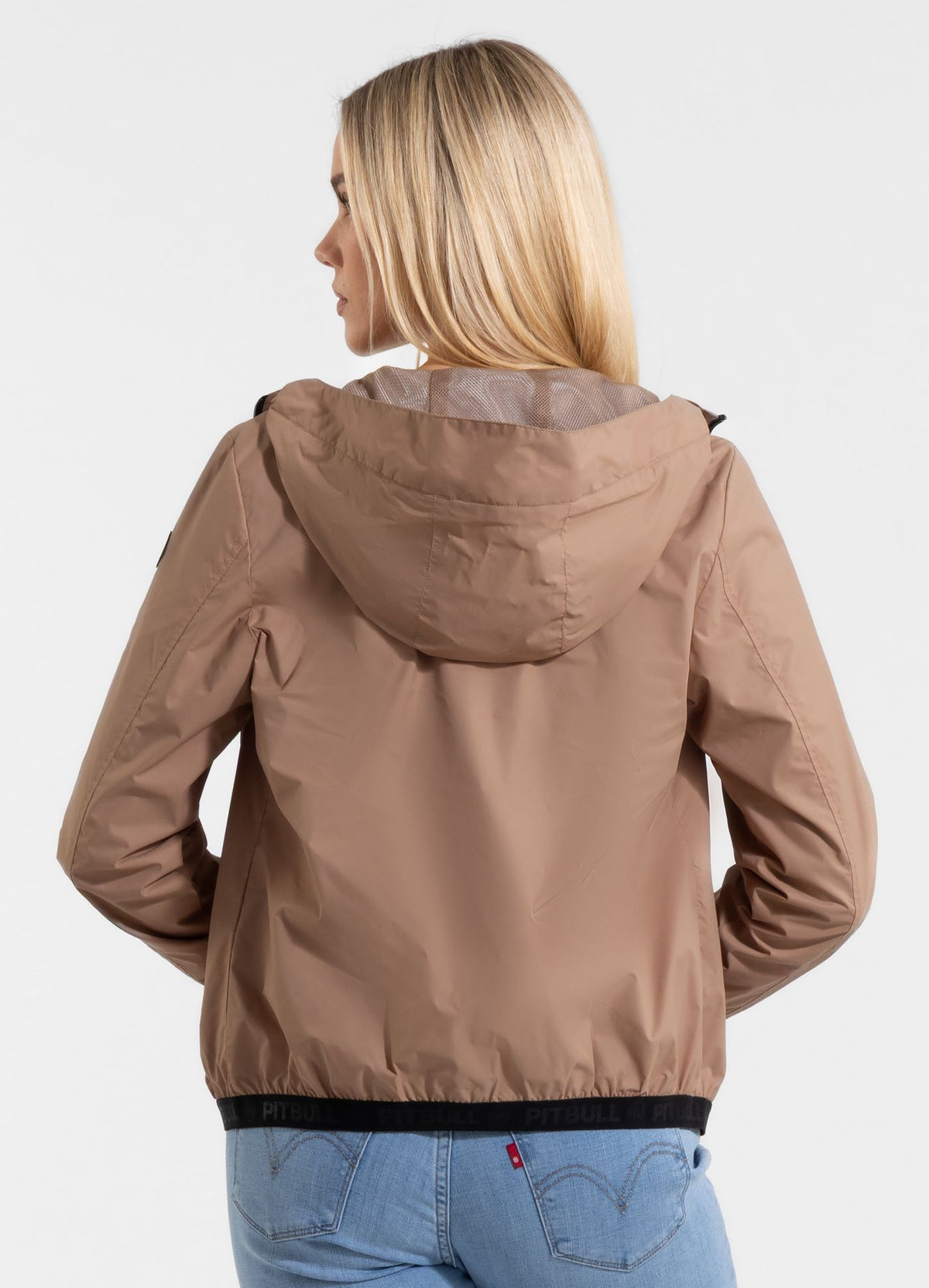Women's hooded jacket PRIMOSA - Dark Sand