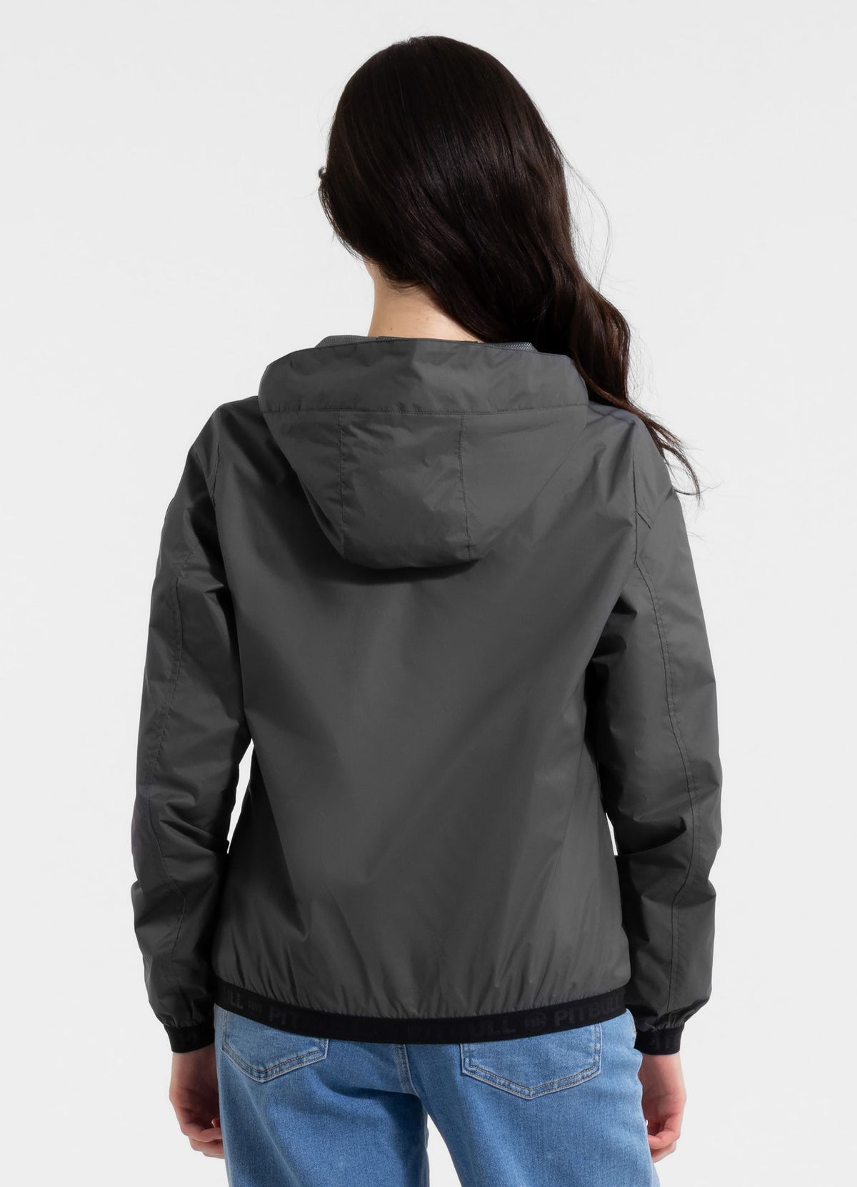 Women's hooded jacket PRIMOSA - Graphite