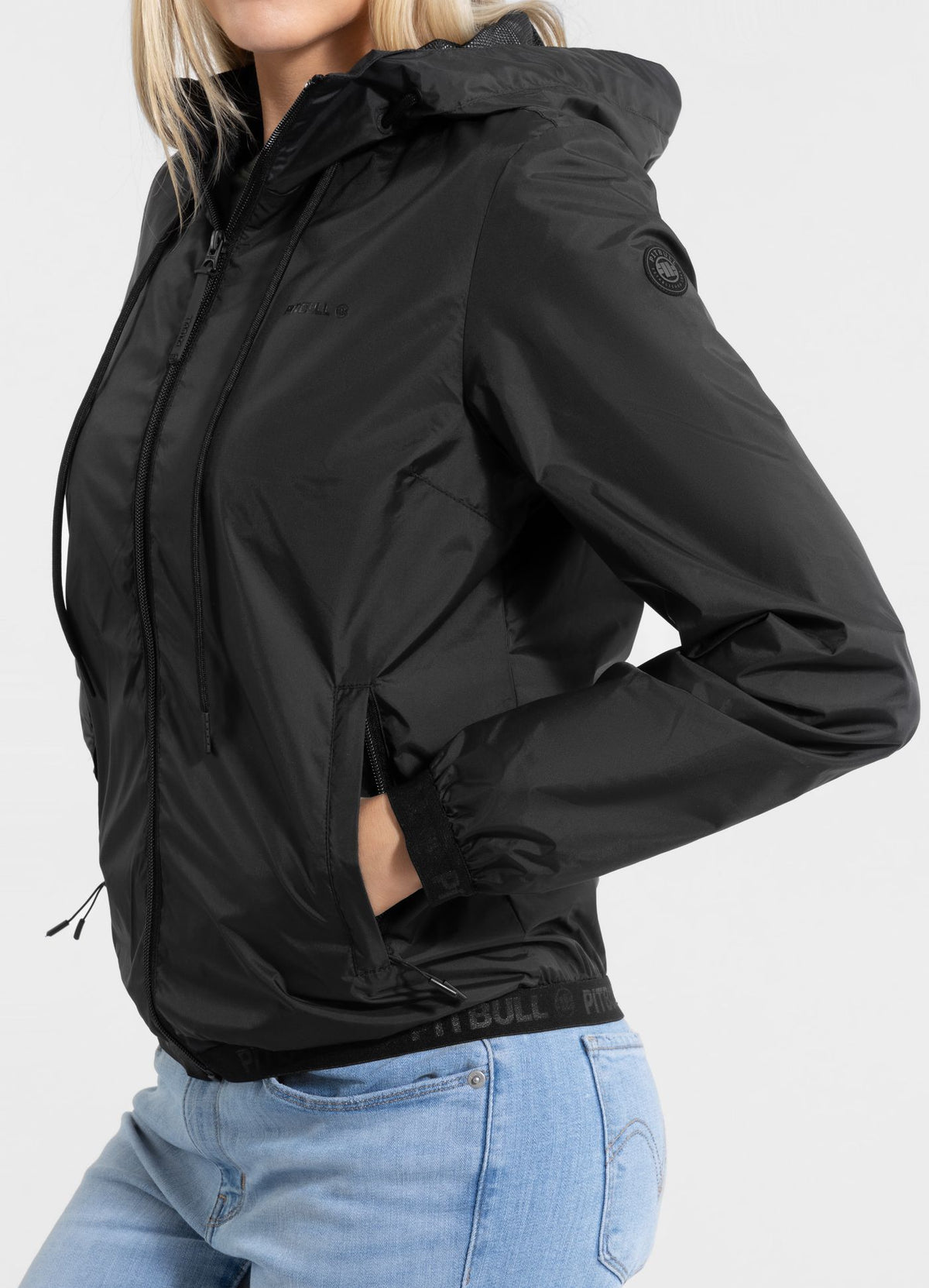 Women's hooded jacket PRIMOSA - Black