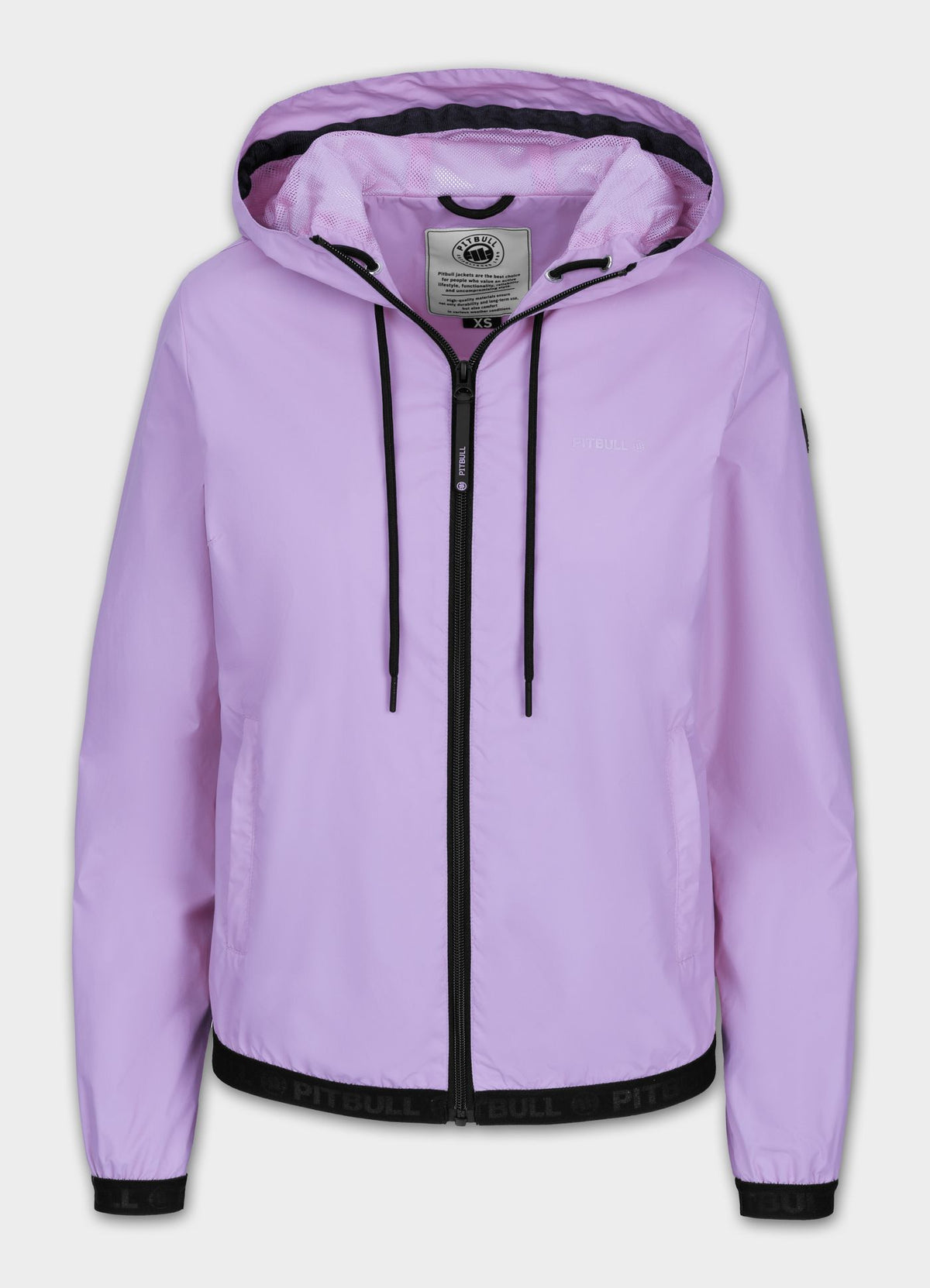 Women&#39;s hooded jacket PRIMOSA - Lilac