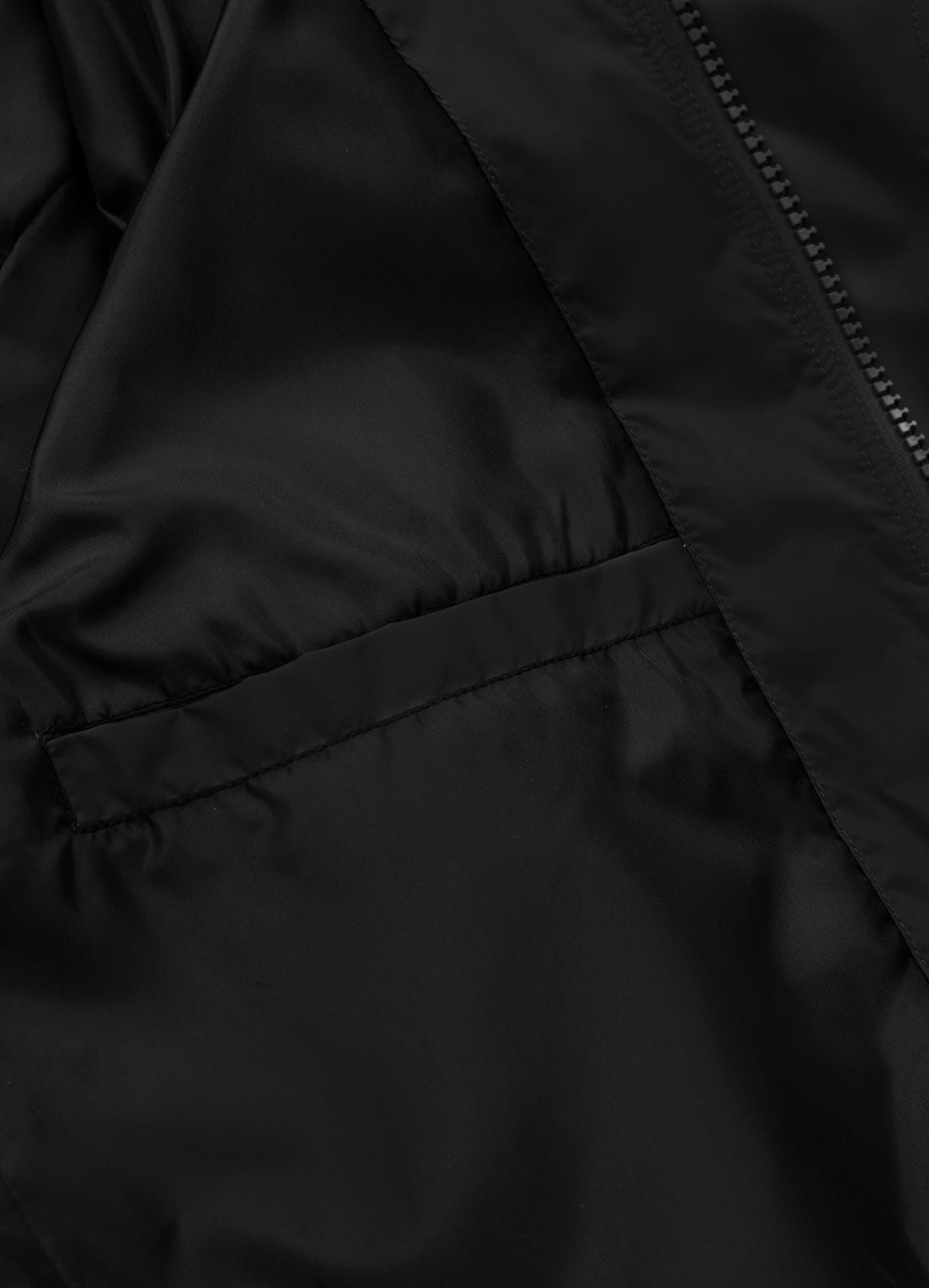 Women&#39;s hooded jacket WHITEWOOD - Black
