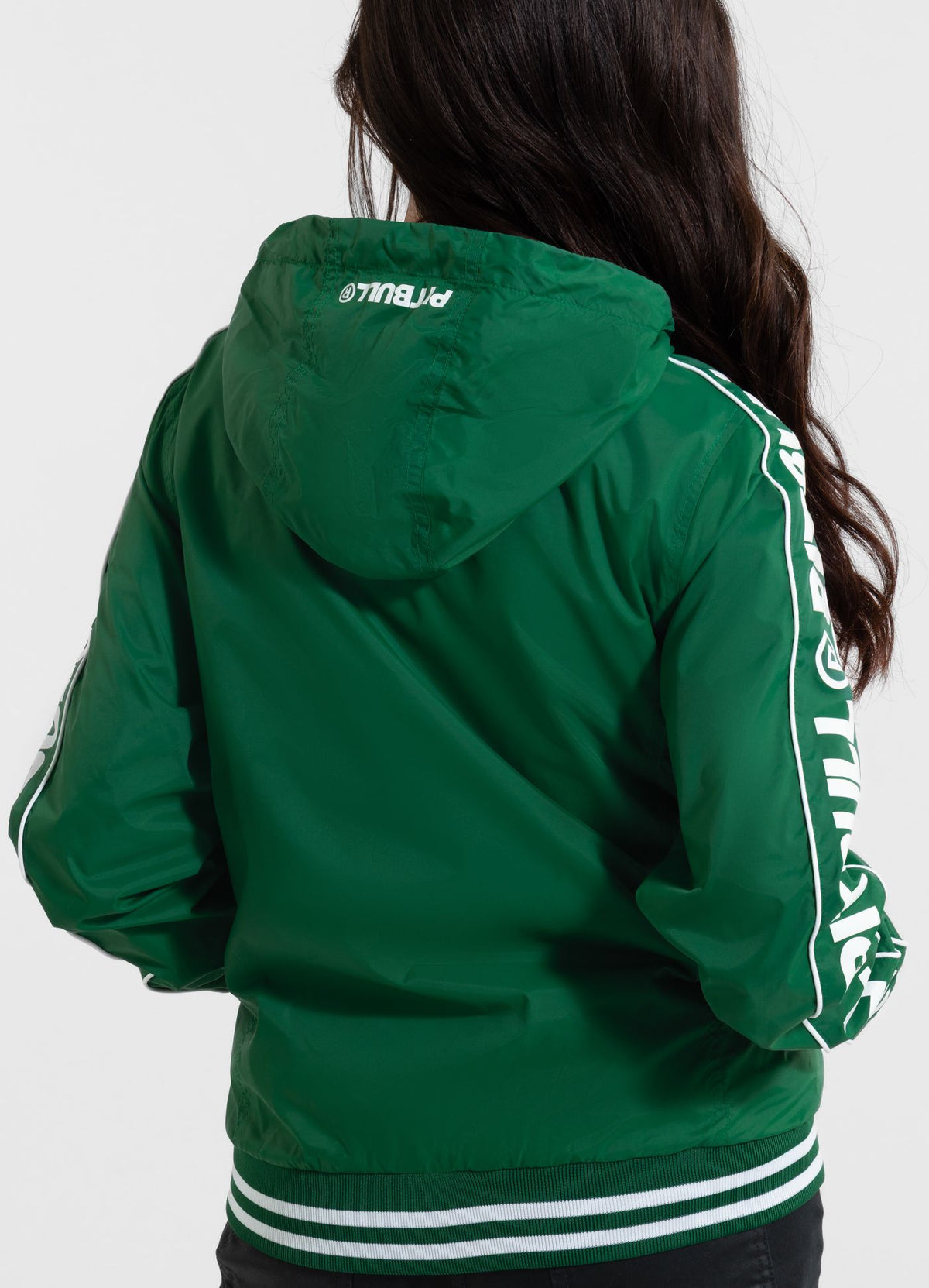 Women&#39;s hooded jacket WHITEWOOD - Green