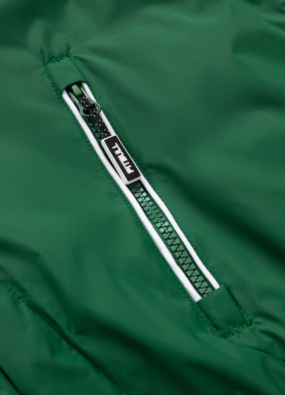 Women&#39;s hooded jacket WHITEWOOD - Green