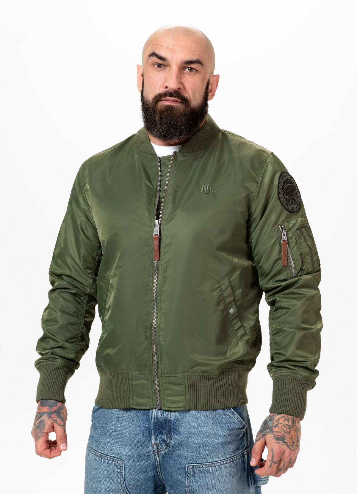 Men&#39;s transitional jacket MA-1 Logo